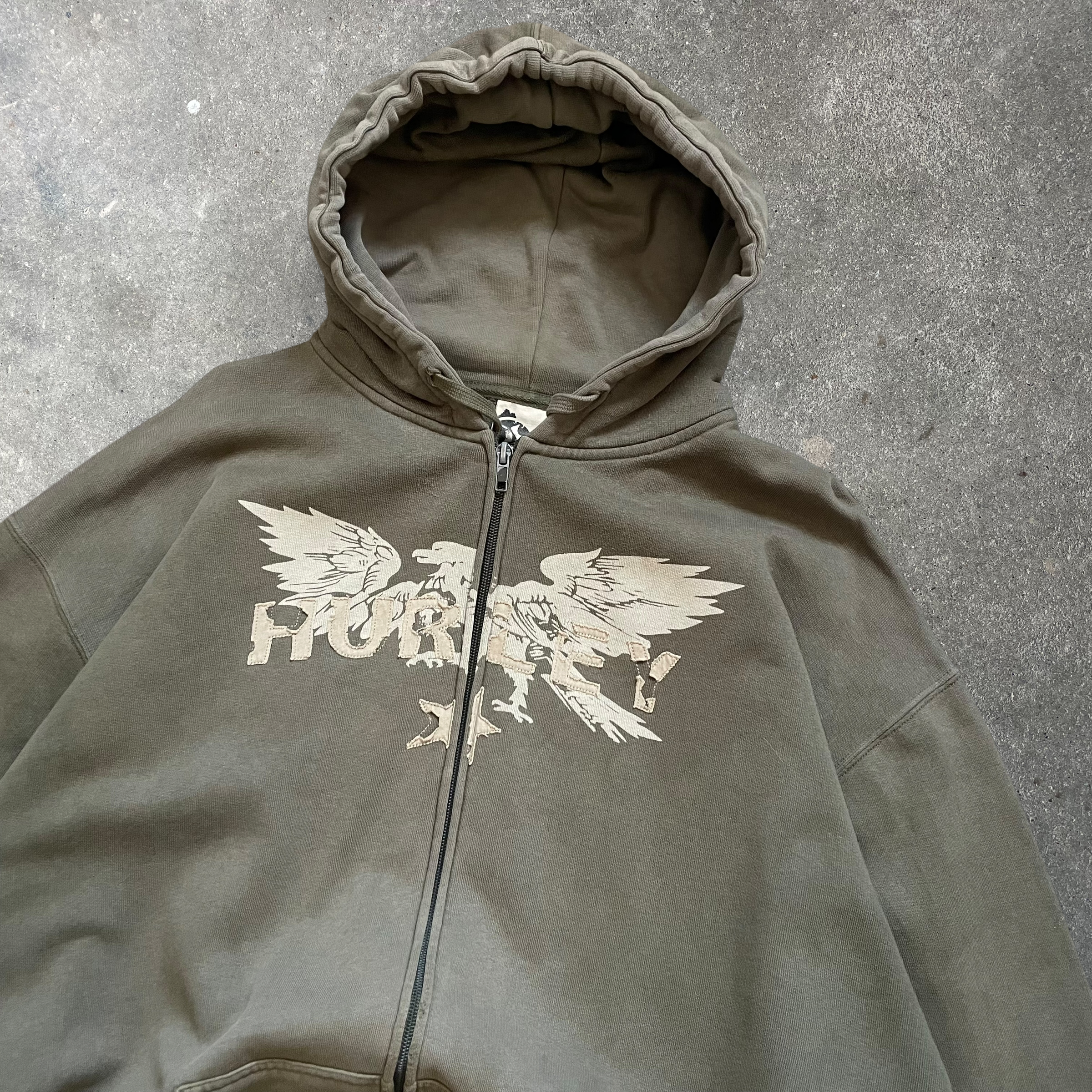 90's Hurley Zip Hoodie (XL)
