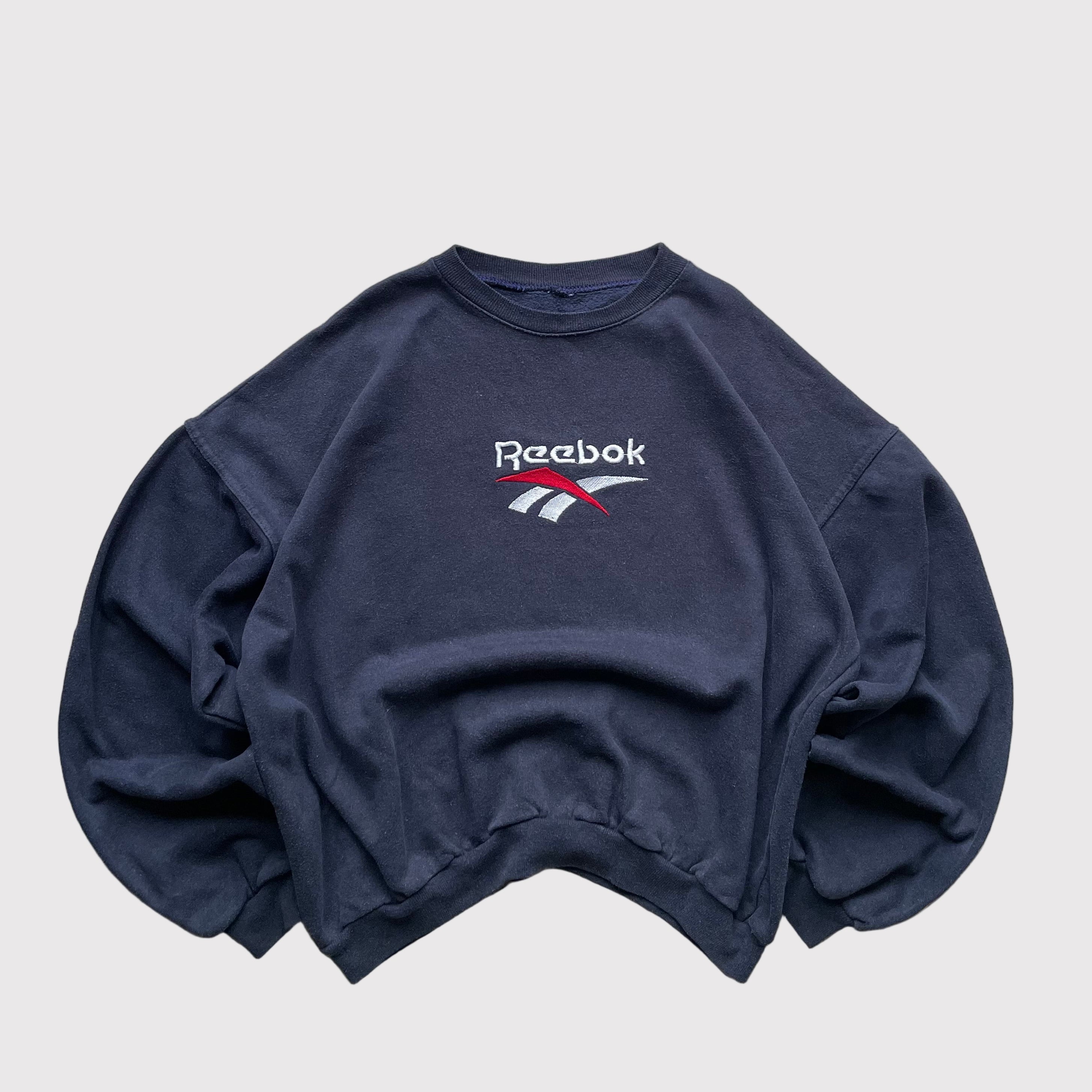 Reebok Sweatshirt Navy 90's