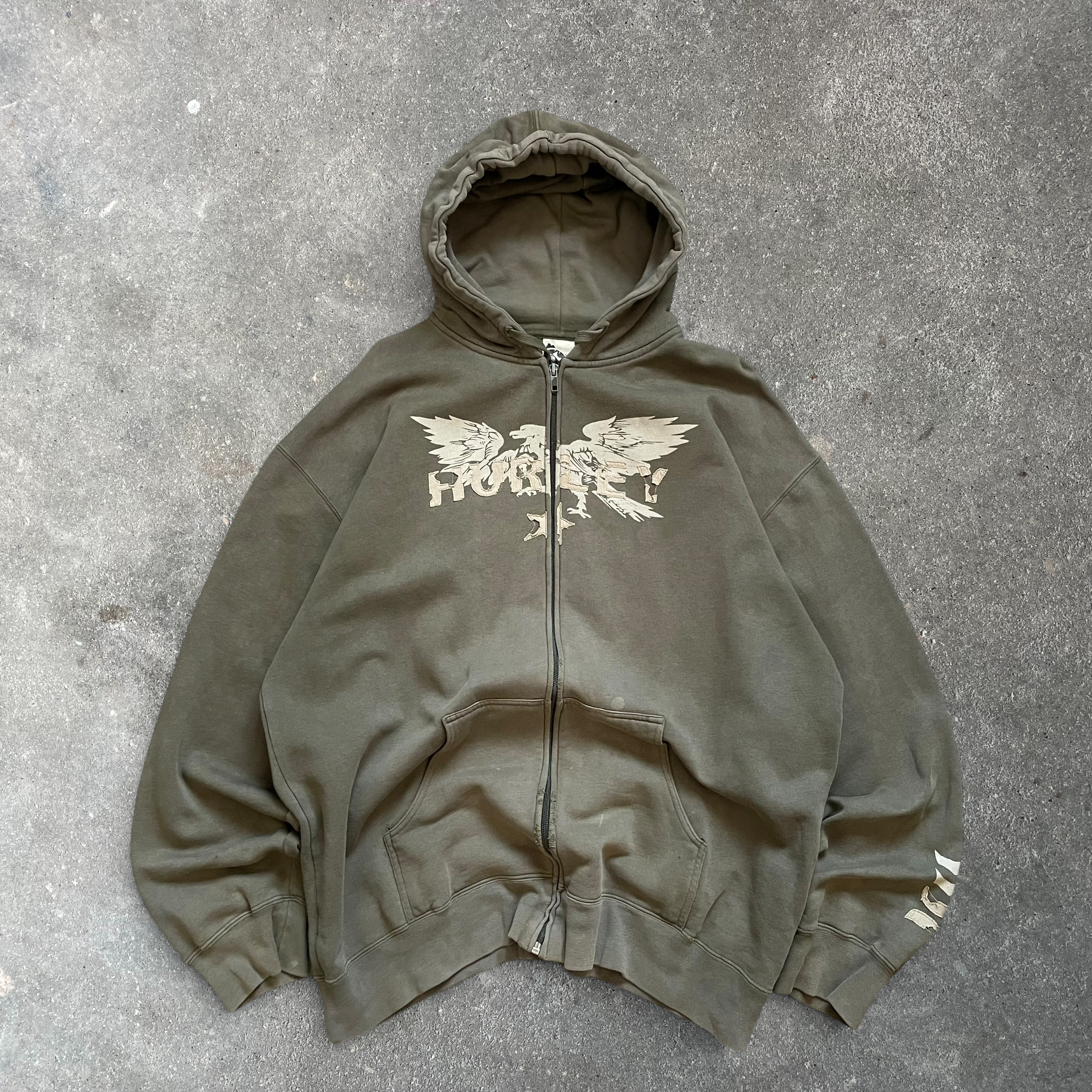 90's Hurley Zip Hoodie (XL)