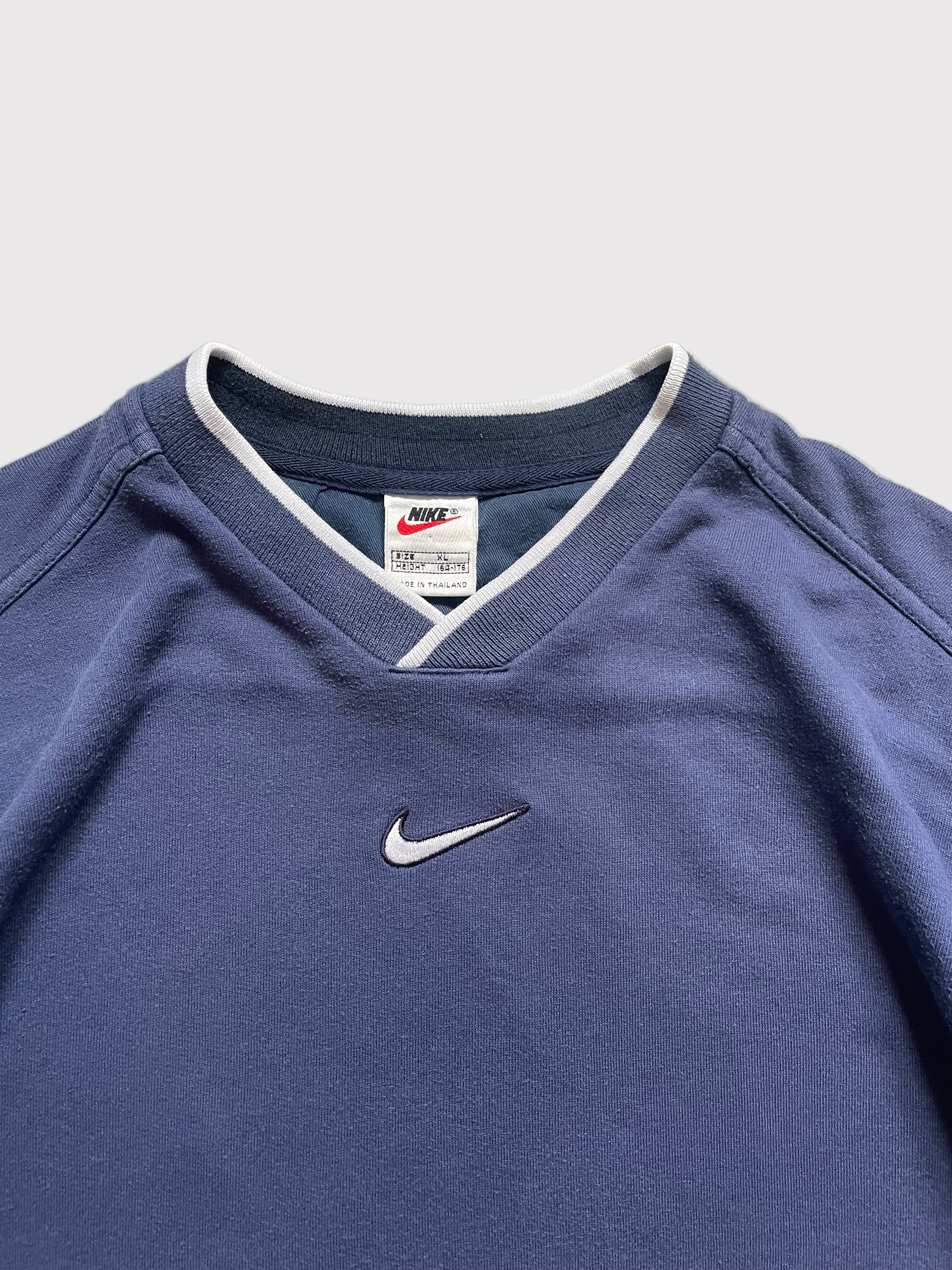 Nike V-Neck Sweatshirt Navy (M)