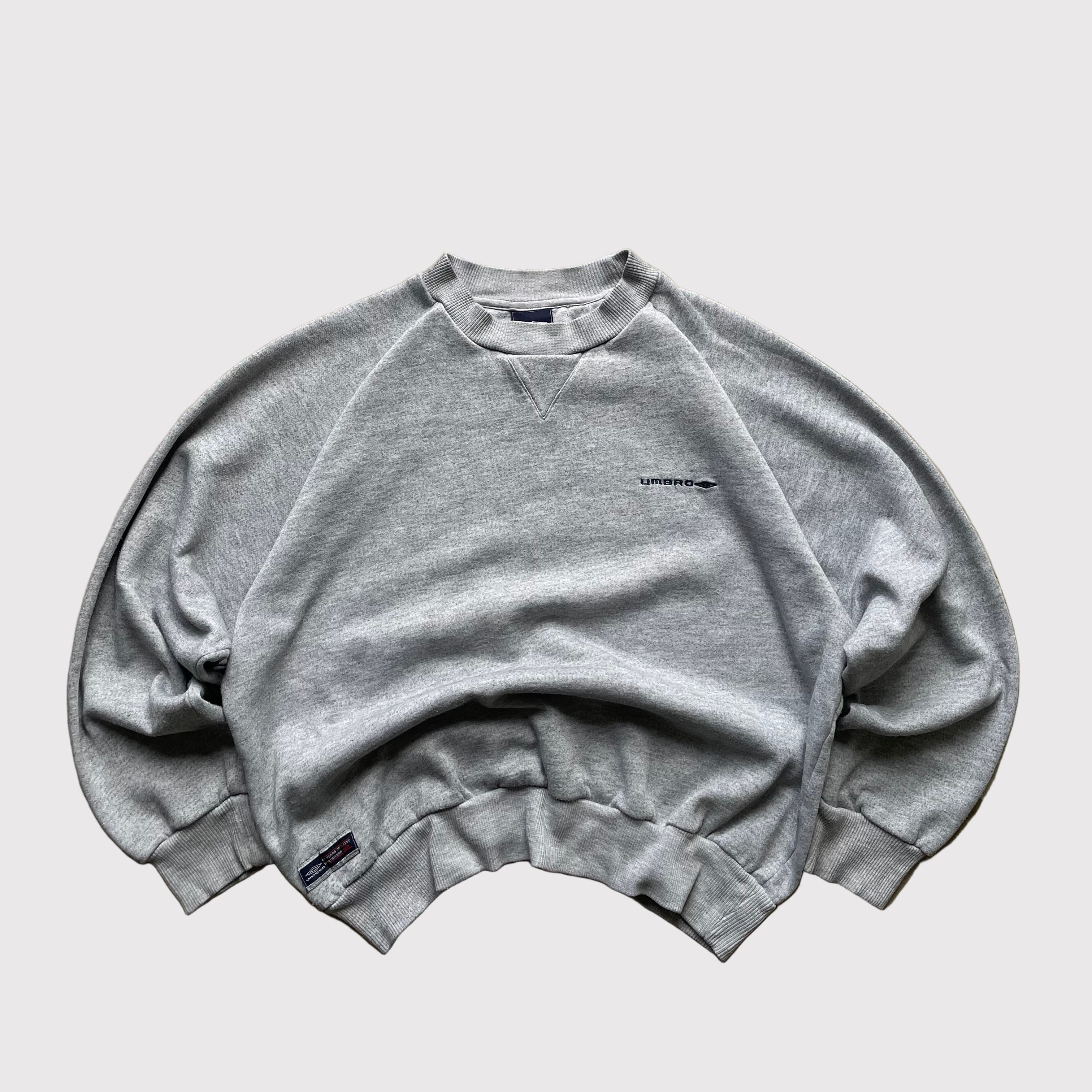 Vintage Umbro Sweatshirt Grey