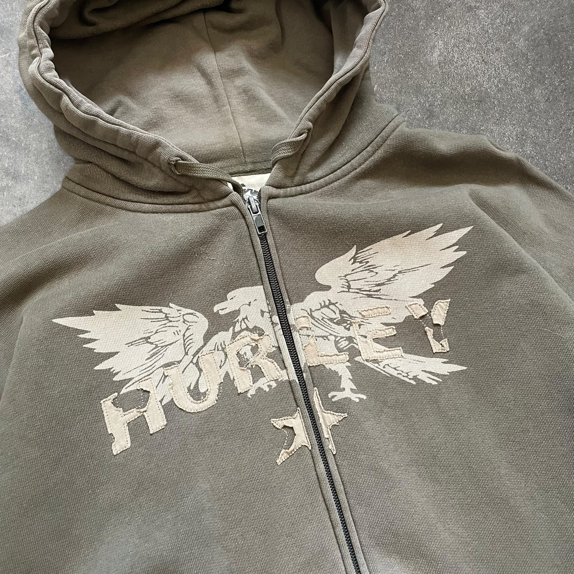 90's Hurley Zip Hoodie (XL)