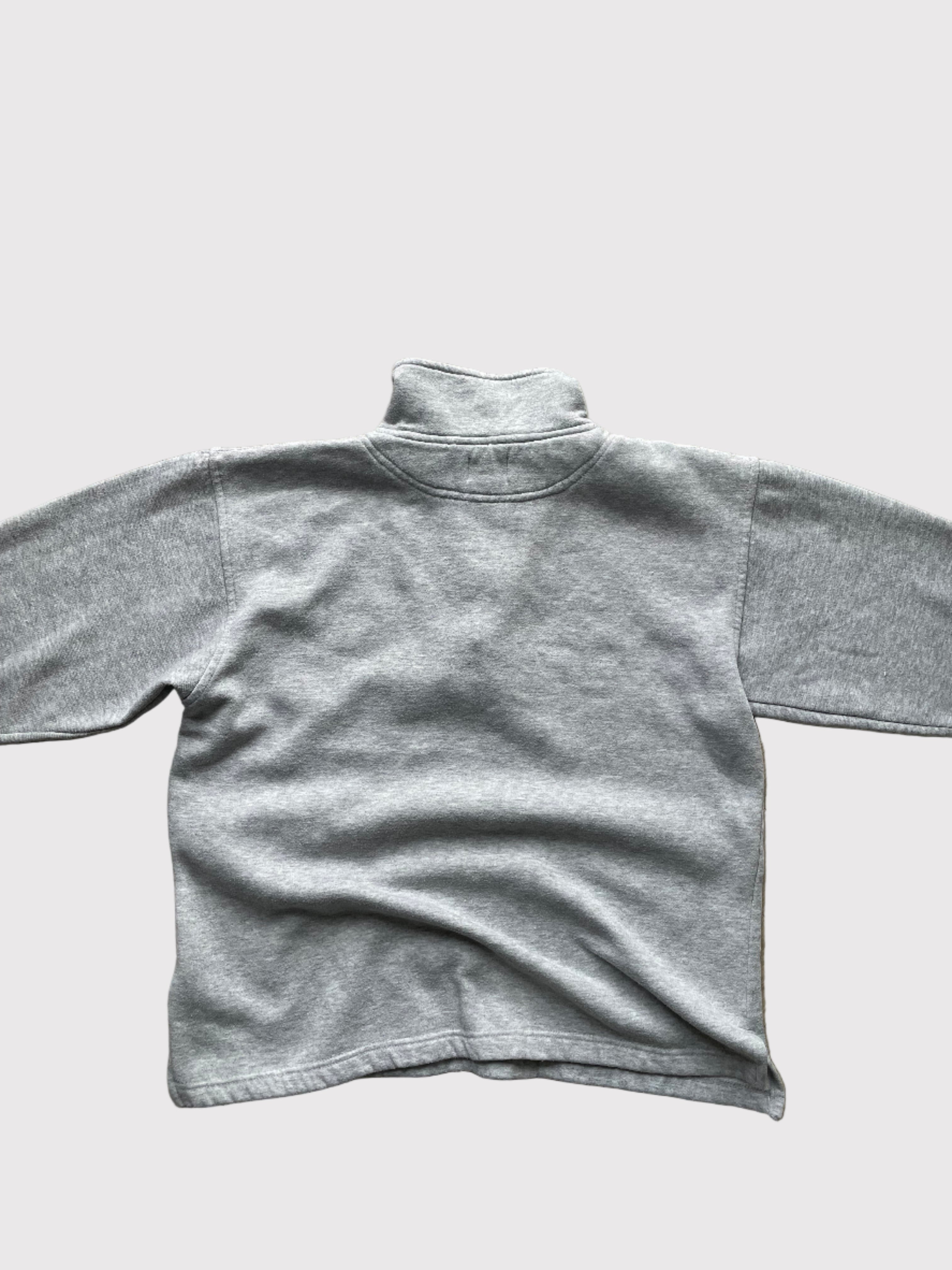 Adidas Quarter-Zip Sweatshirt Grey (XL)