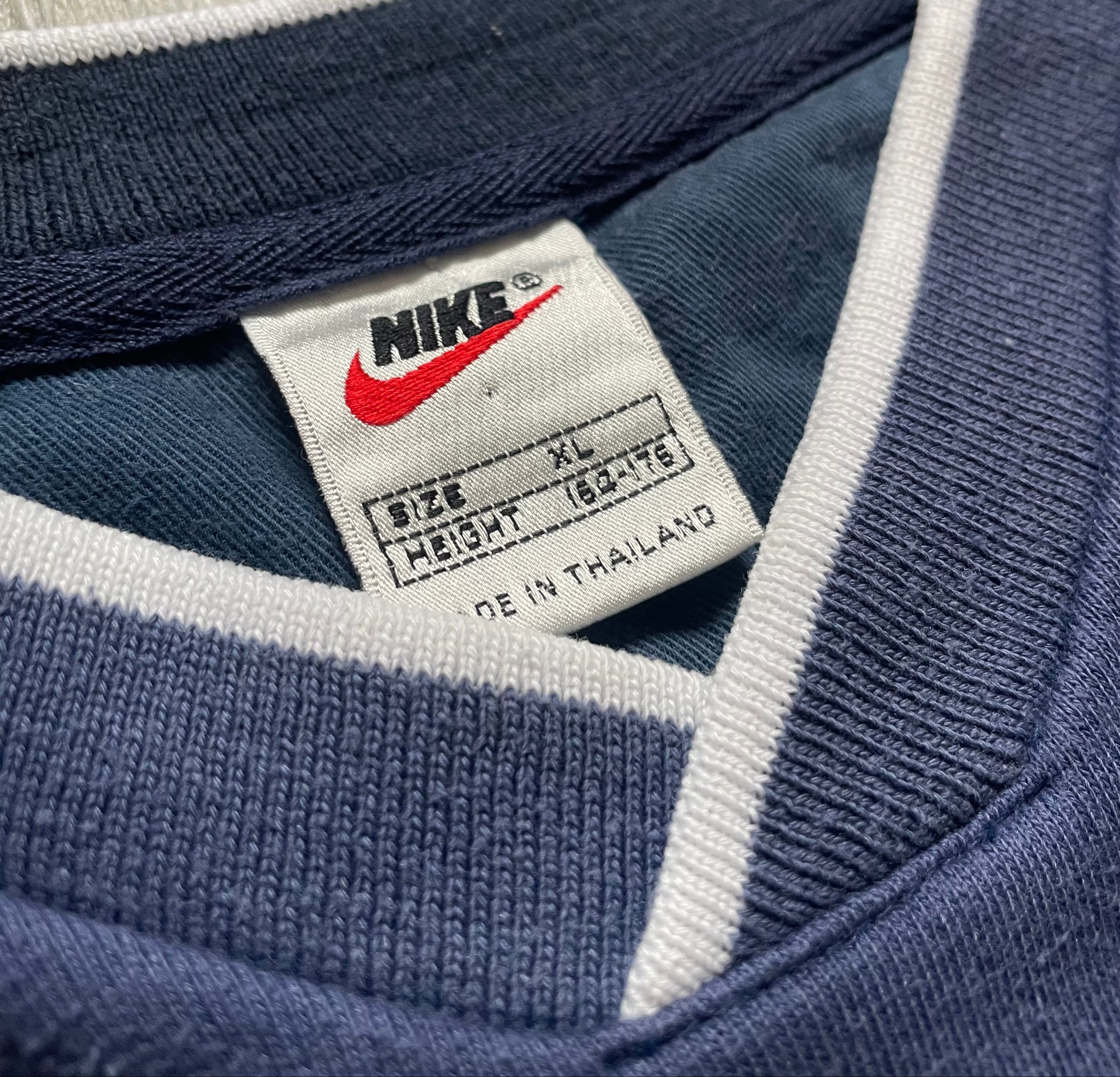 Nike V-Neck Sweatshirt Navy (M)