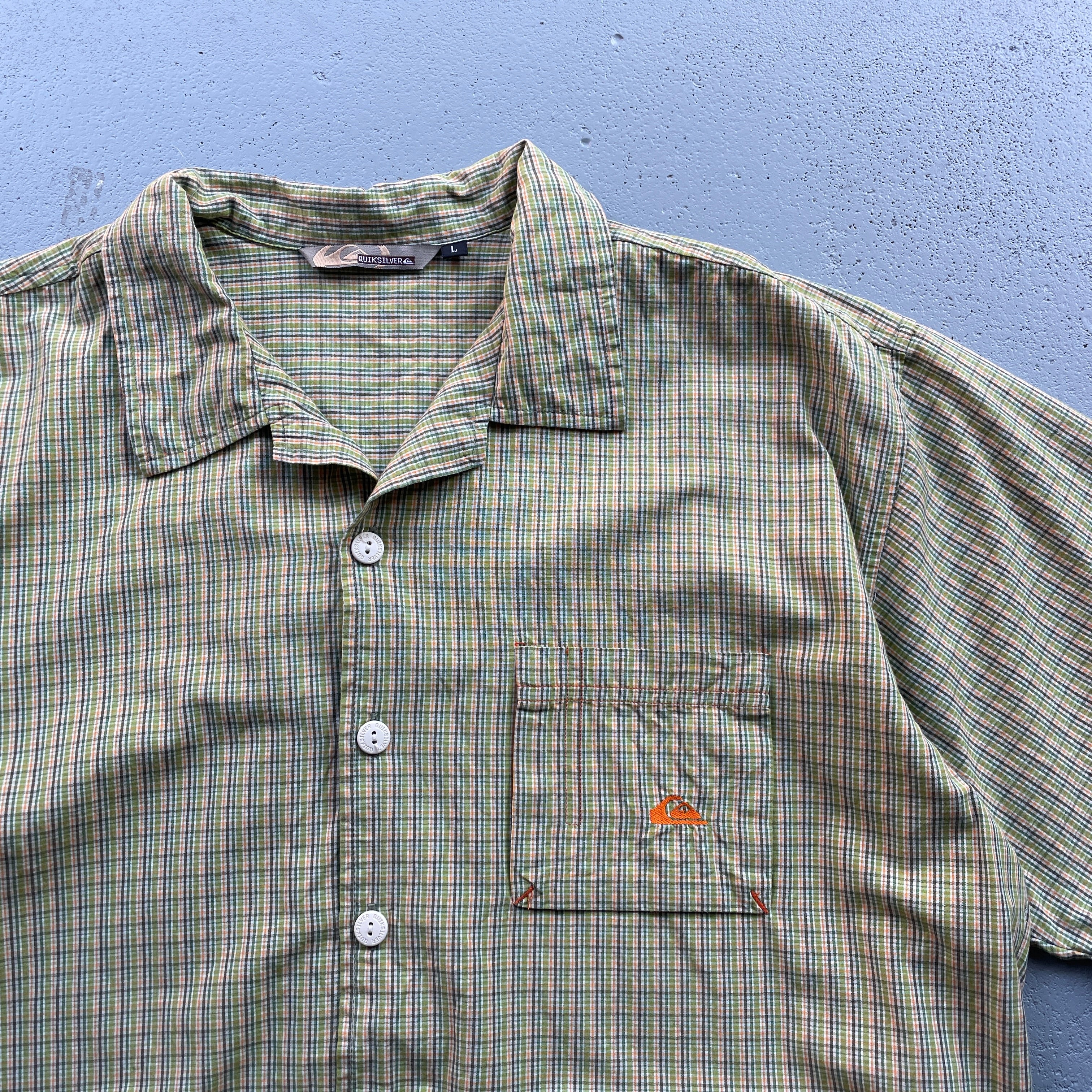 2000's Quiksilver Surf Shirt (L)