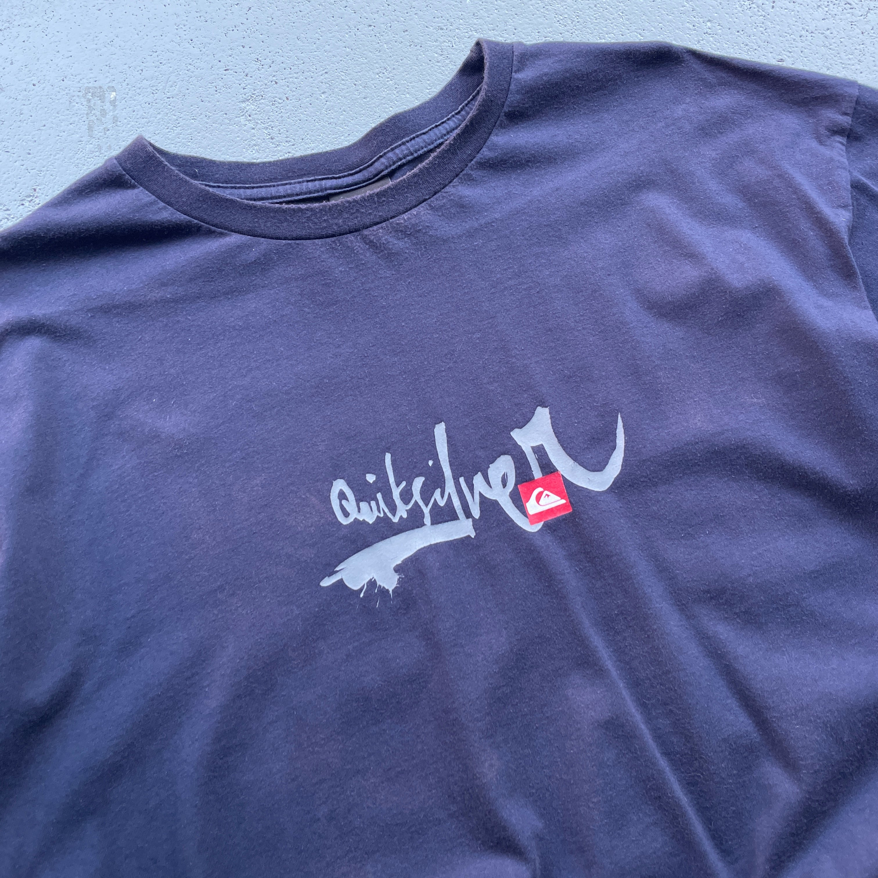 2000's Quiksilver T-Shirt Navy (XL)