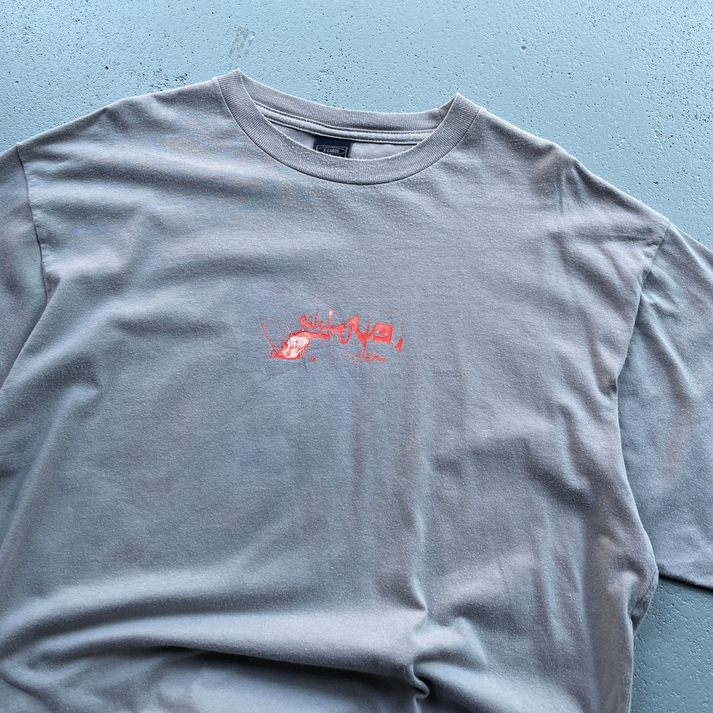 2000's Quiksilver T-Shirt Light Brown (XL)