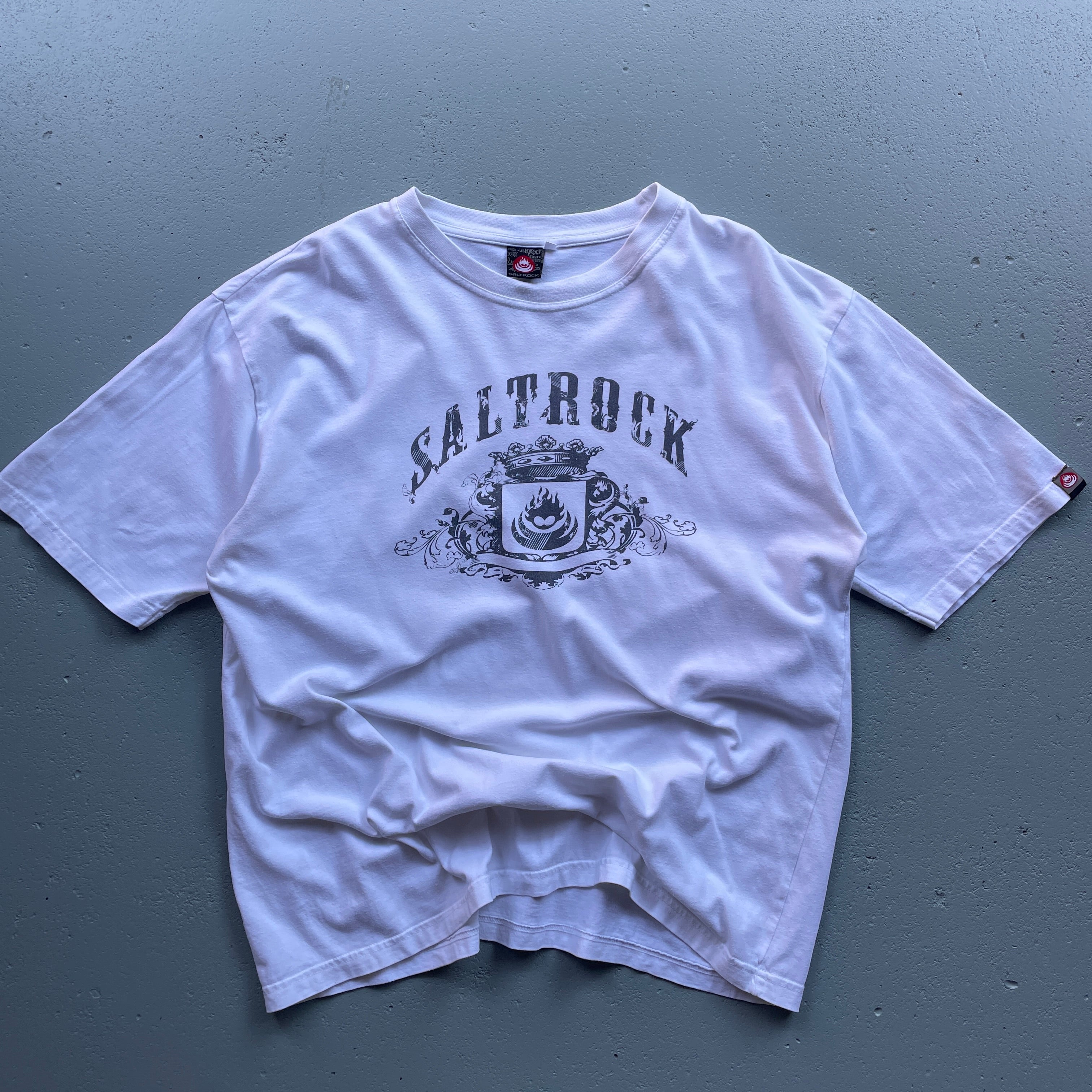 2000's Salt Rock T-shirt White (M/L)