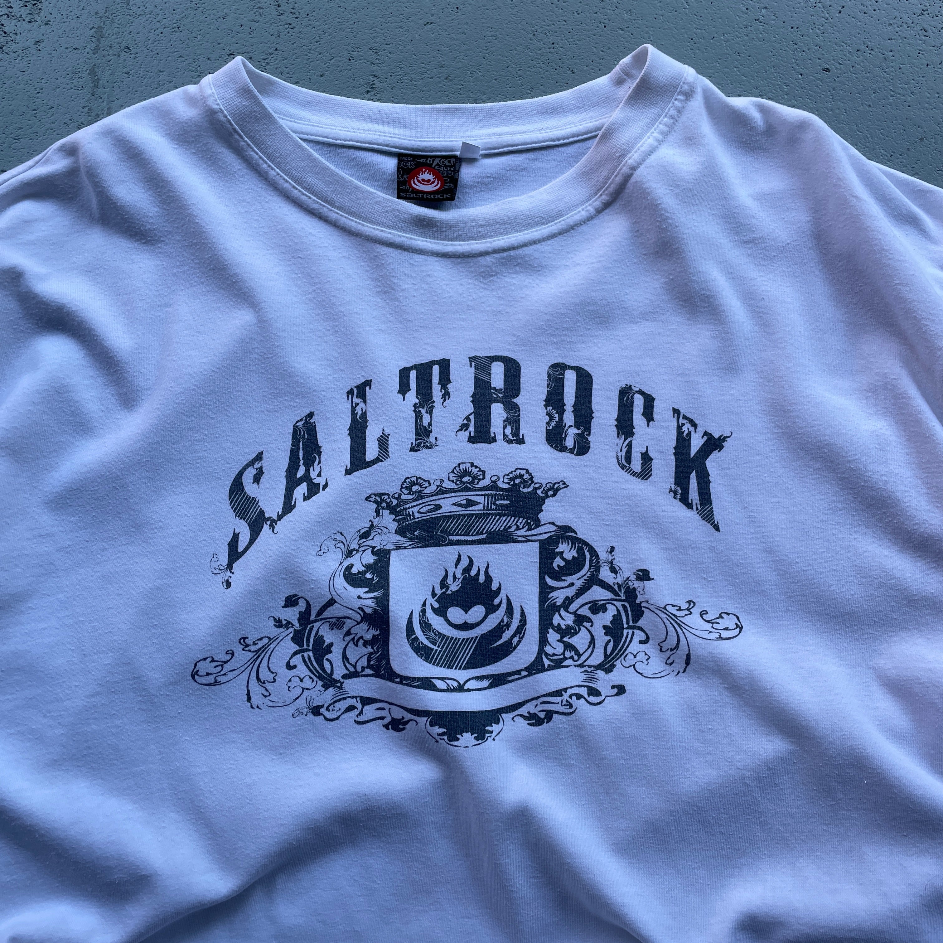 2000's Salt Rock T-shirt White (M/L)