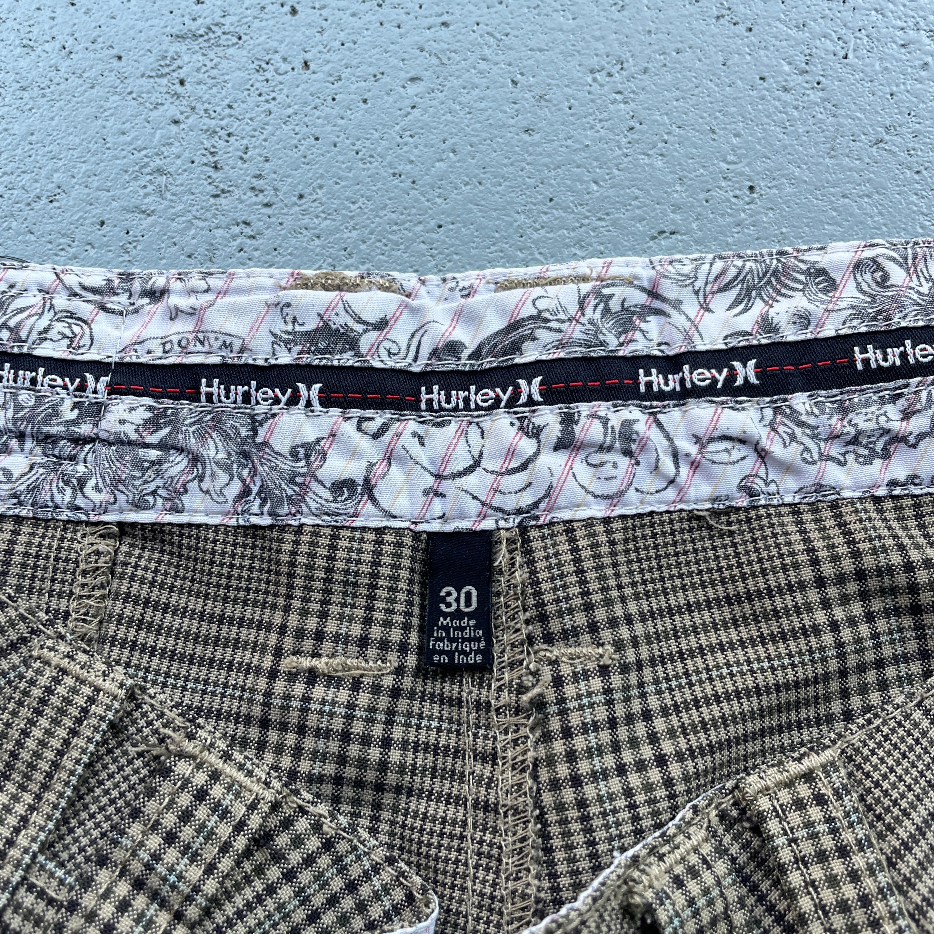 2000s Hurley Chino Shorts Brown (30)