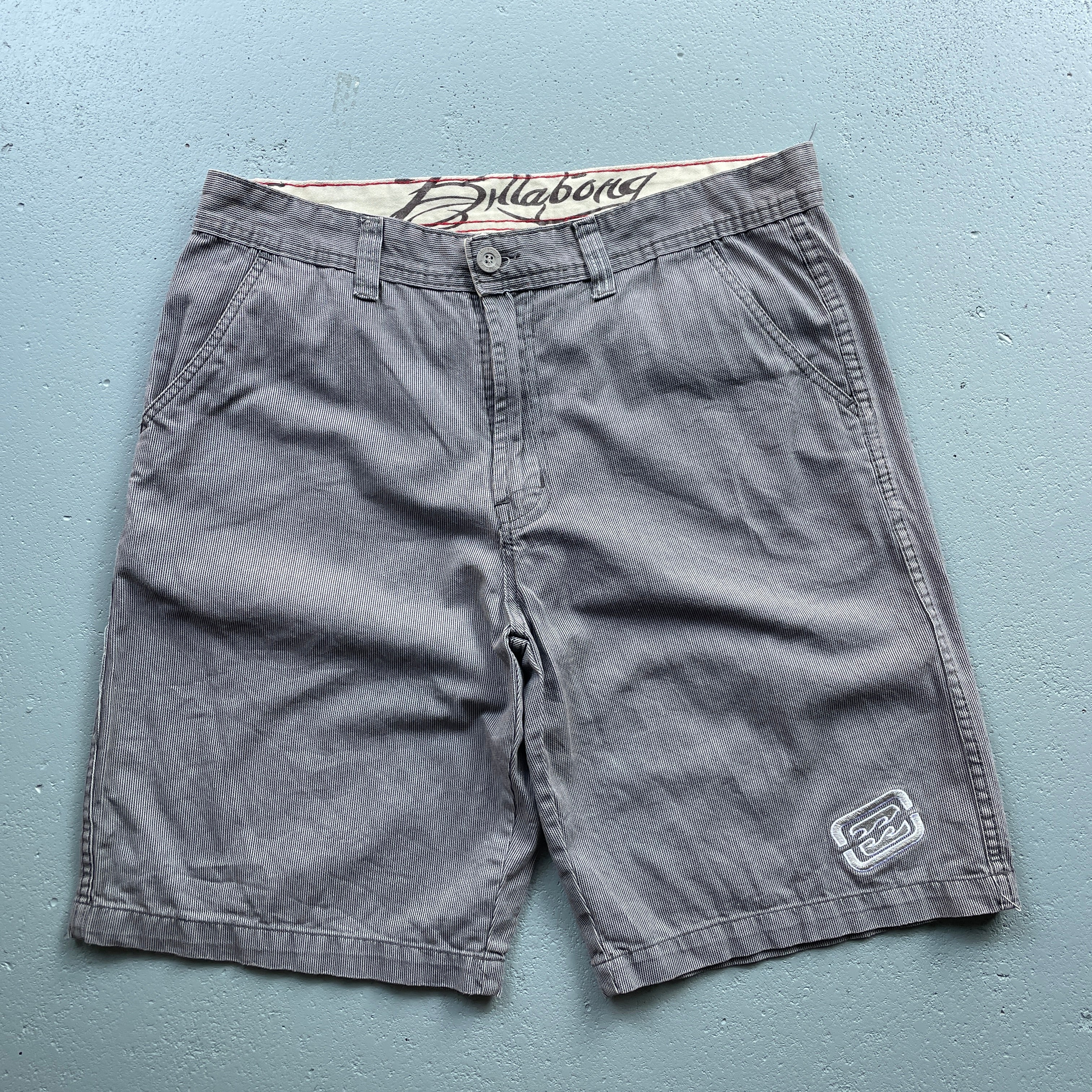 2000s Billabong Chino Shorts Grey (36)