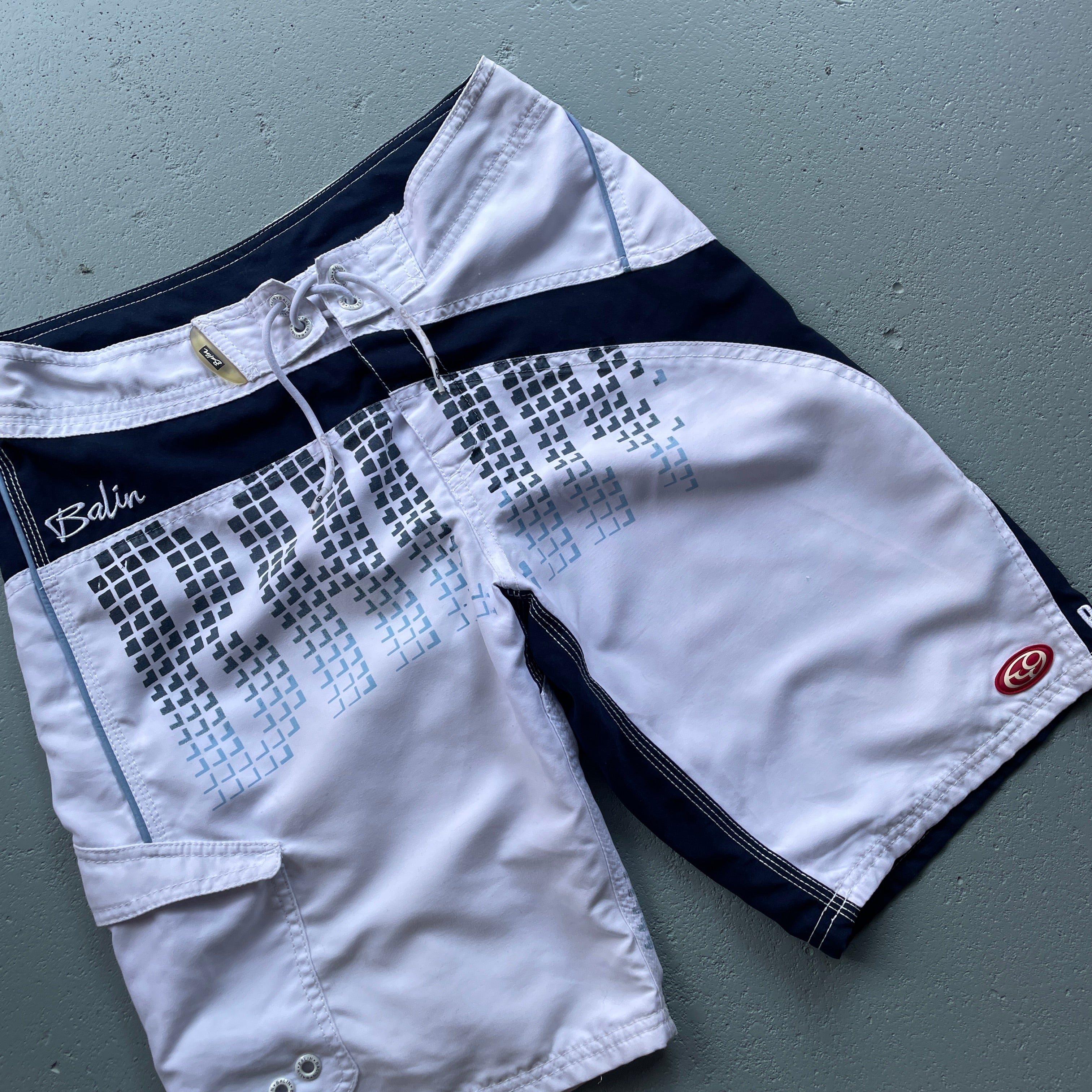 2000's Balin Boardshorts White (28)