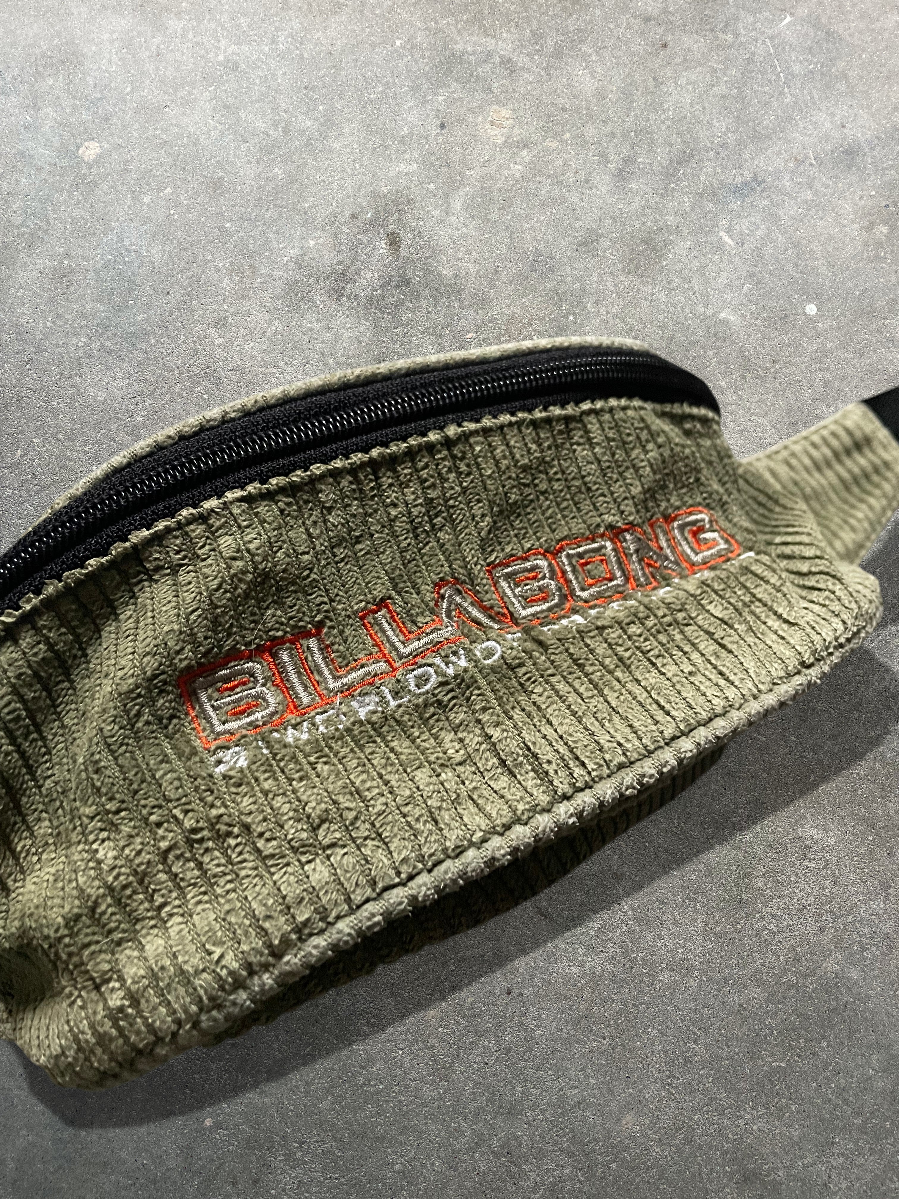 90's Billabong Bum Bag Khaki/Orange