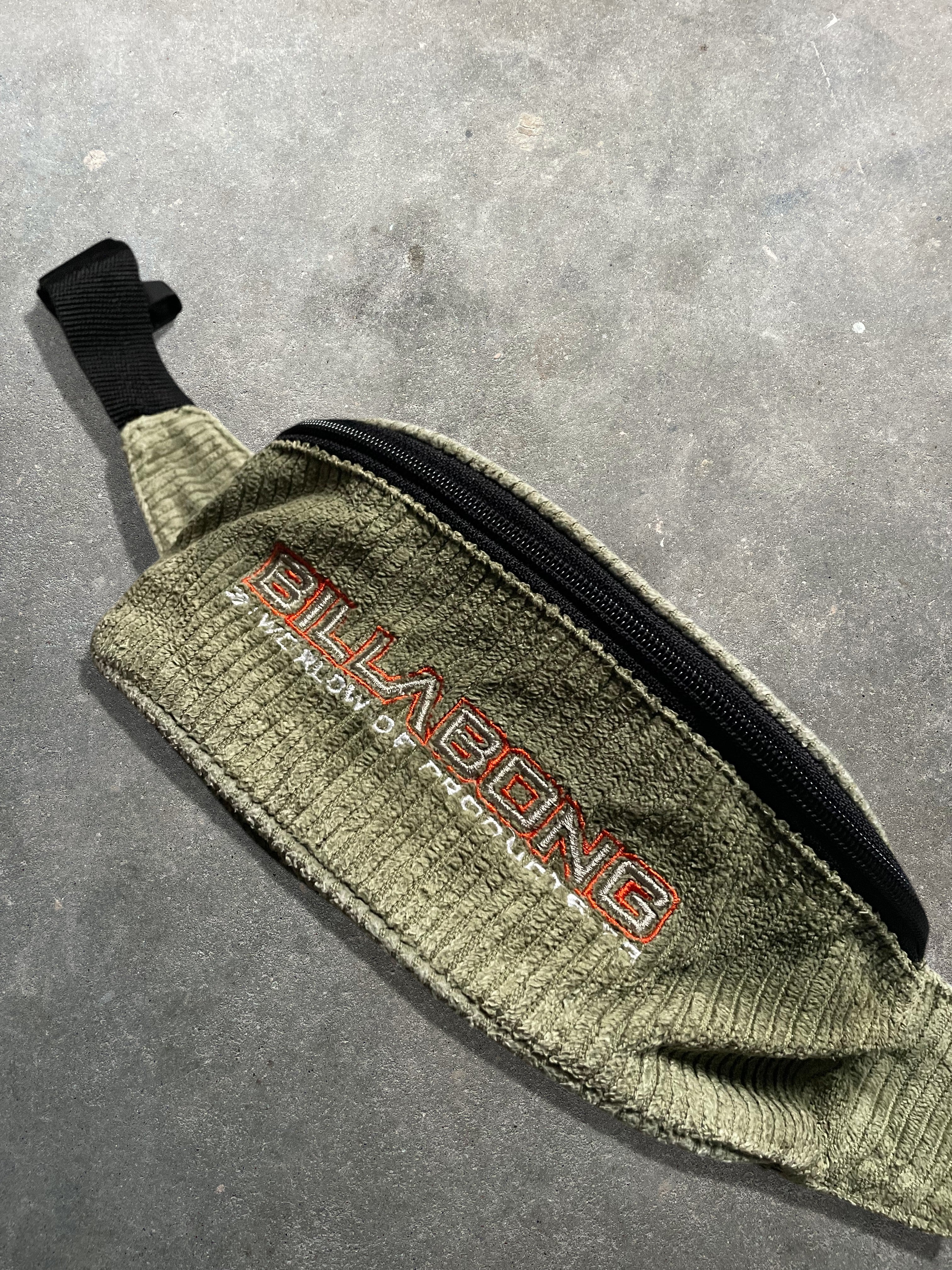 90's Billabong Bum Bag Khaki/Orange