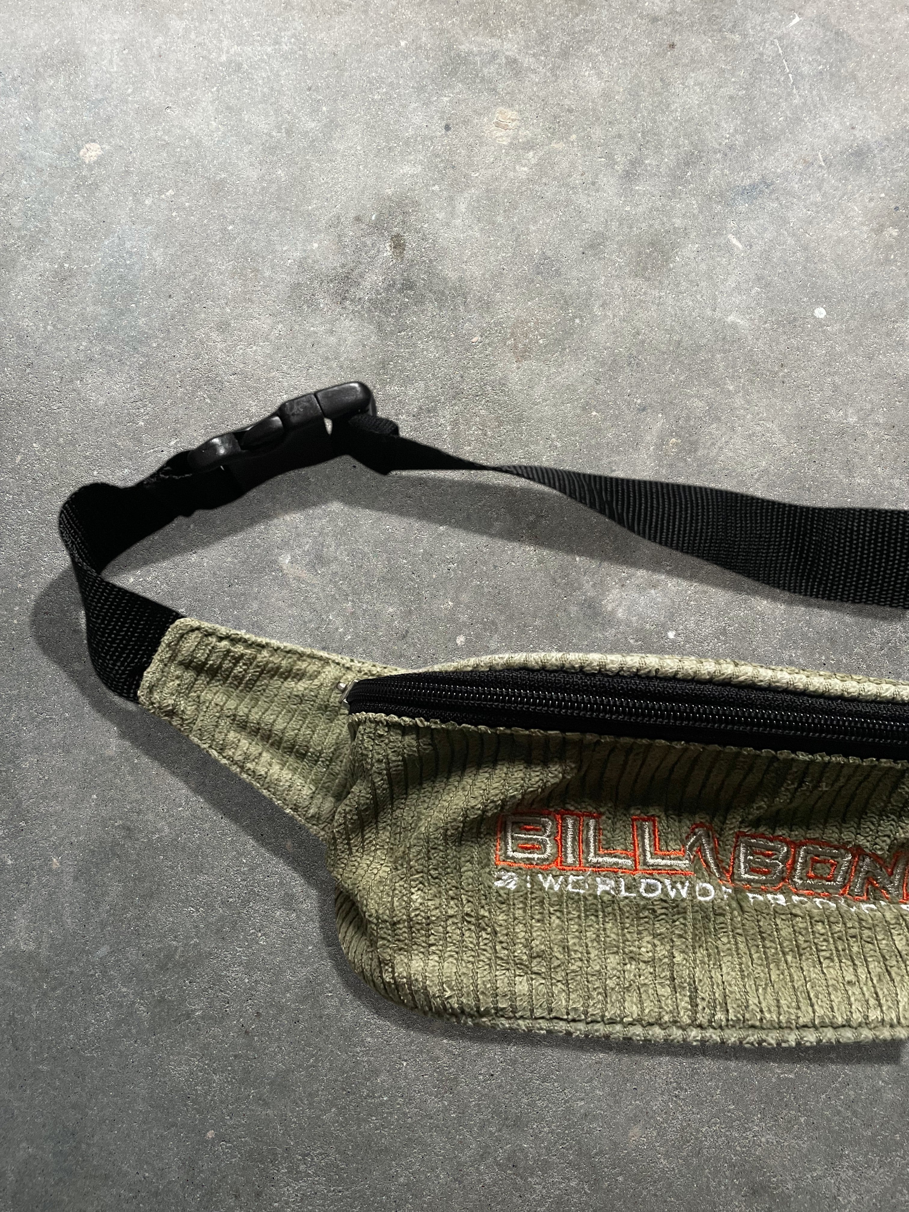 90's Billabong Bum Bag Khaki/Orange