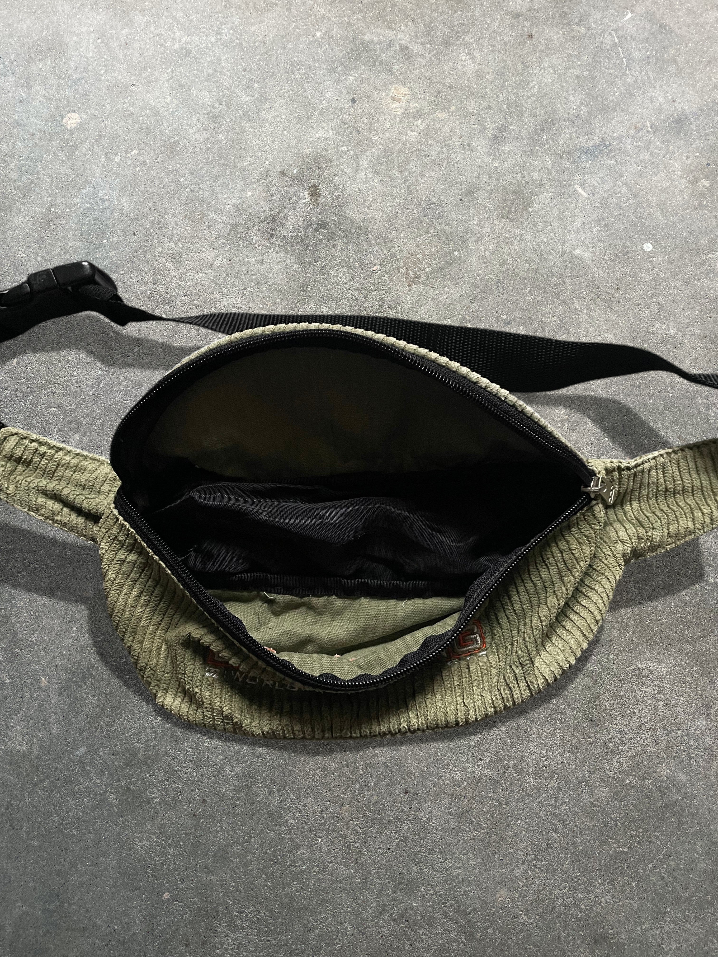 90's Billabong Bum Bag Khaki/Orange