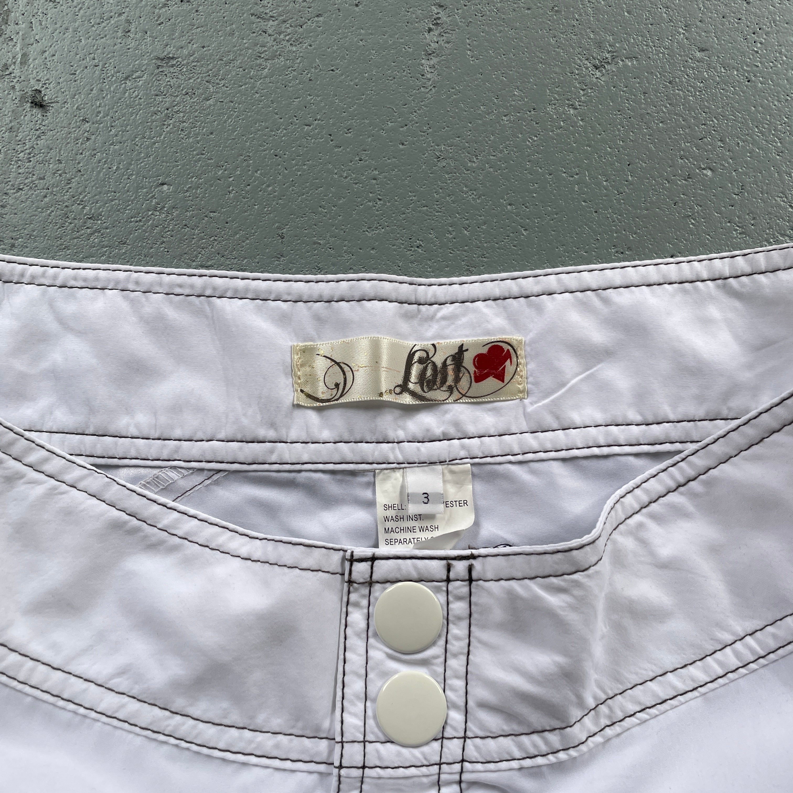 2000's Lost Boardshorts White (31)