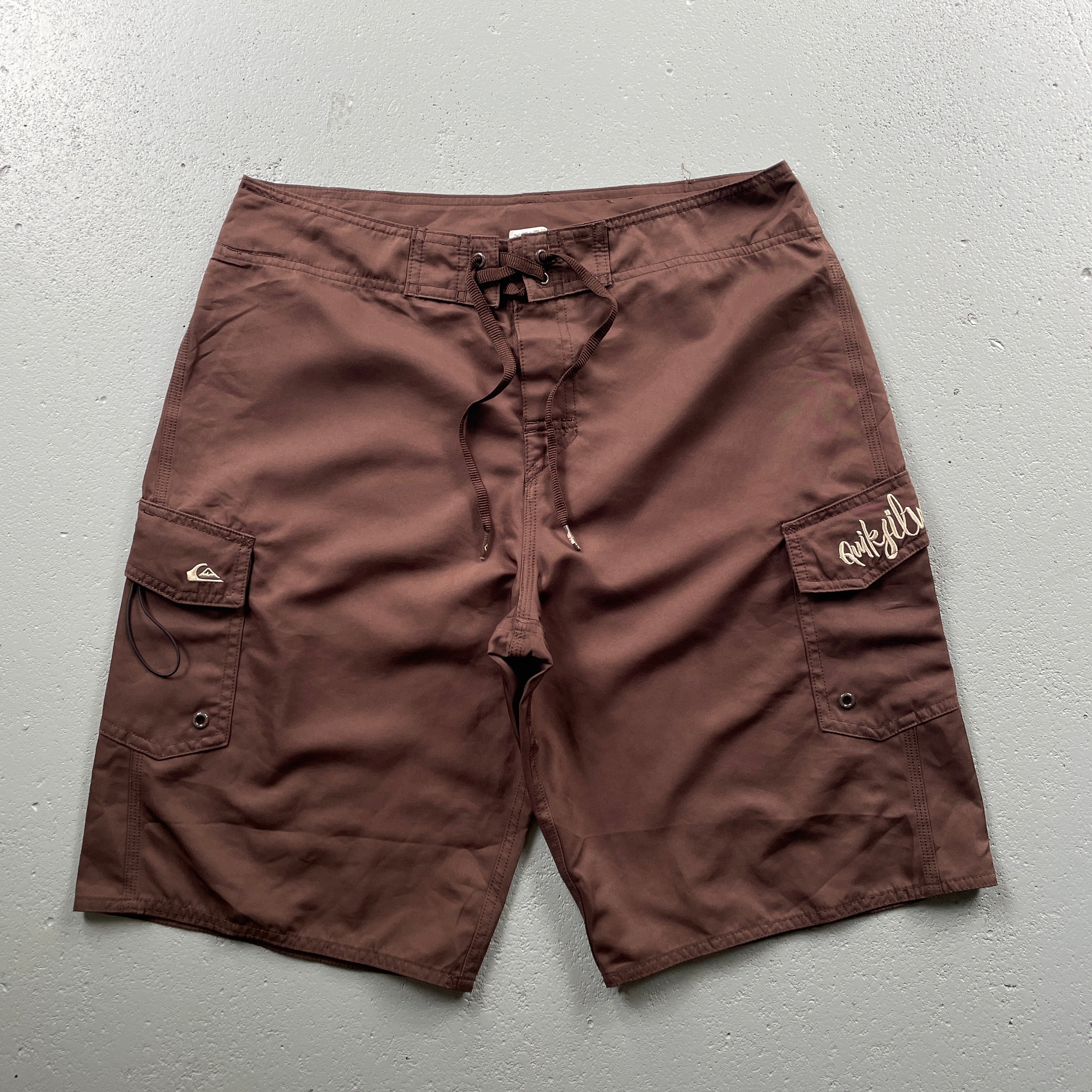 2000's Quiksilver Boardshorts Brown (32)