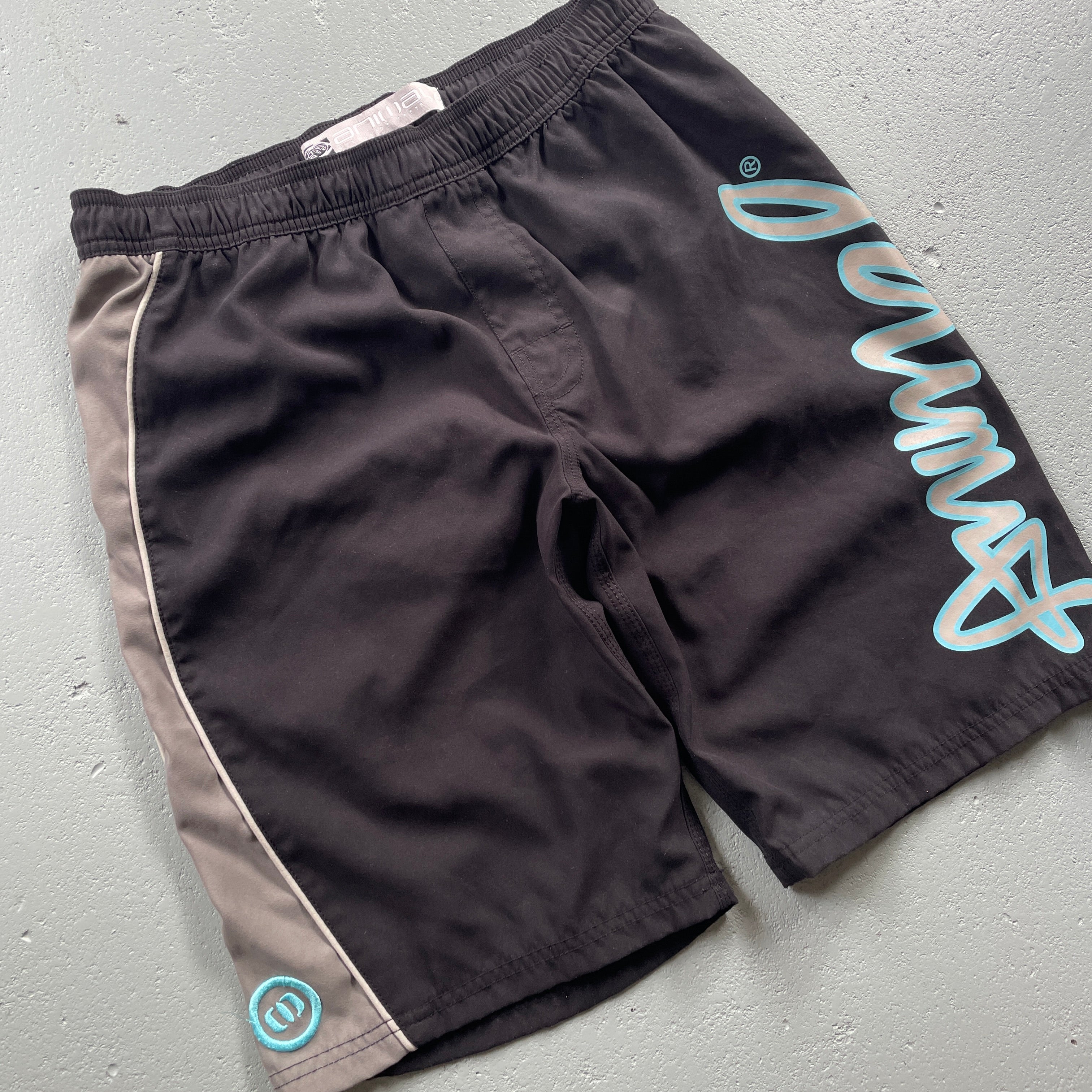 2000's Animal Swim Shorts Black (28)