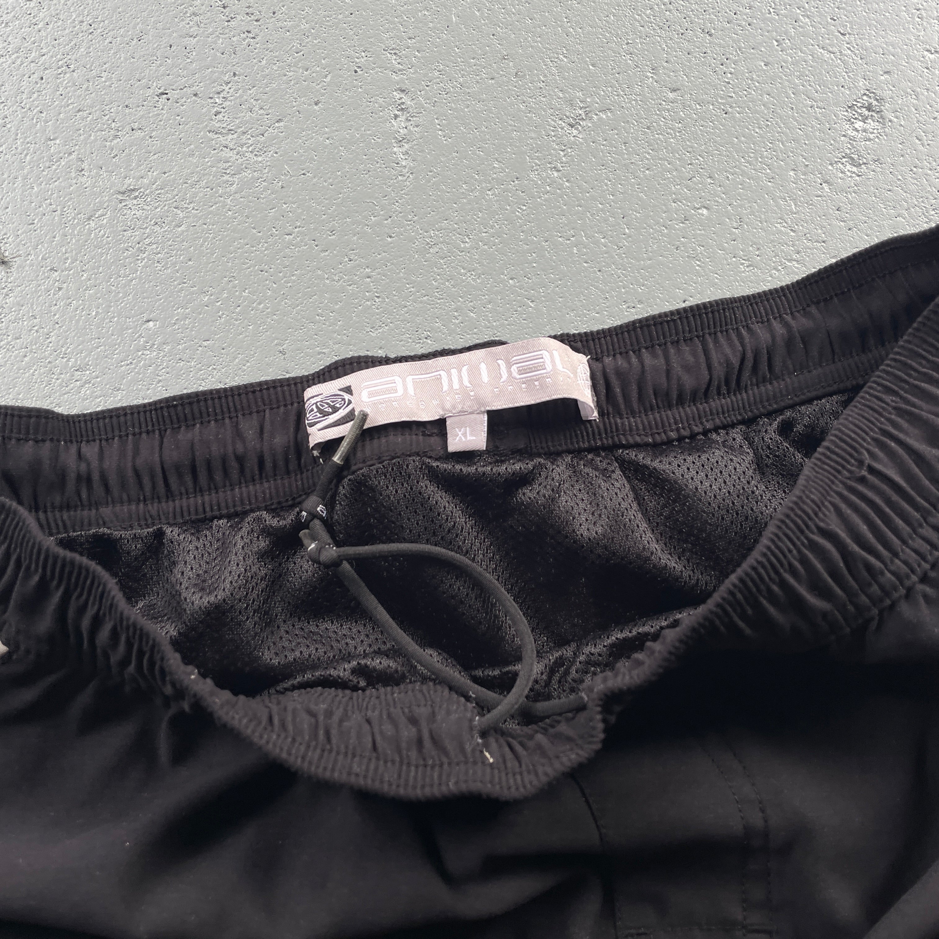 2000's Animal Swim Shorts Black (28)