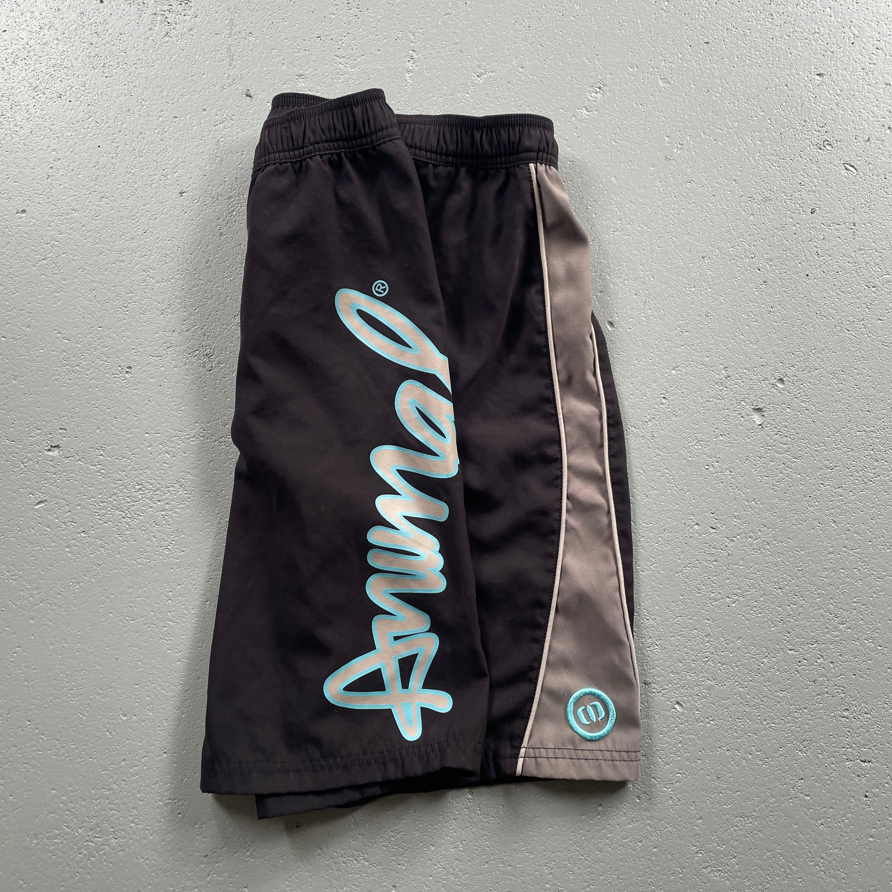 2000's Animal Swim Shorts Black (28)