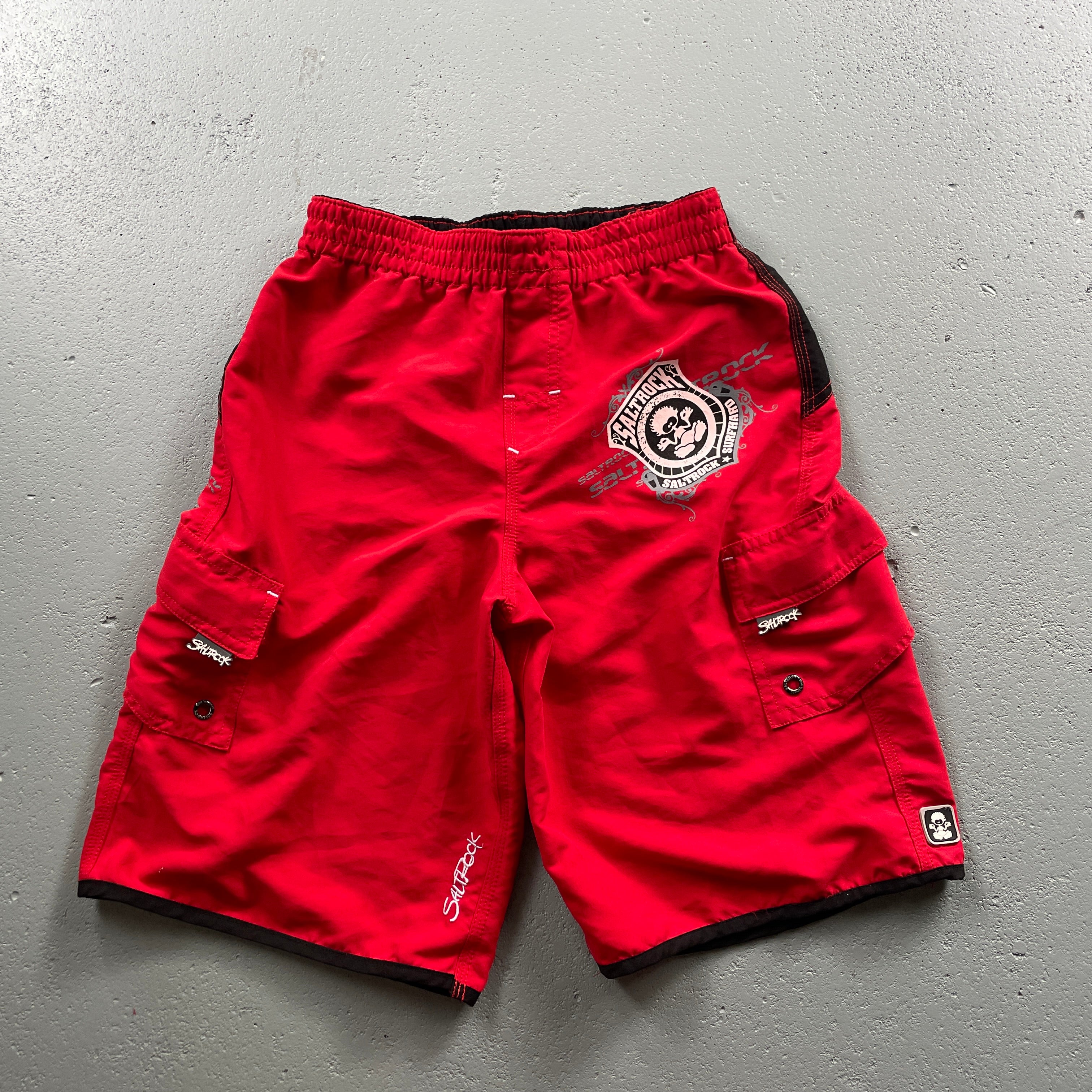 2000's Salt Rock Swim Shorts Red (28)