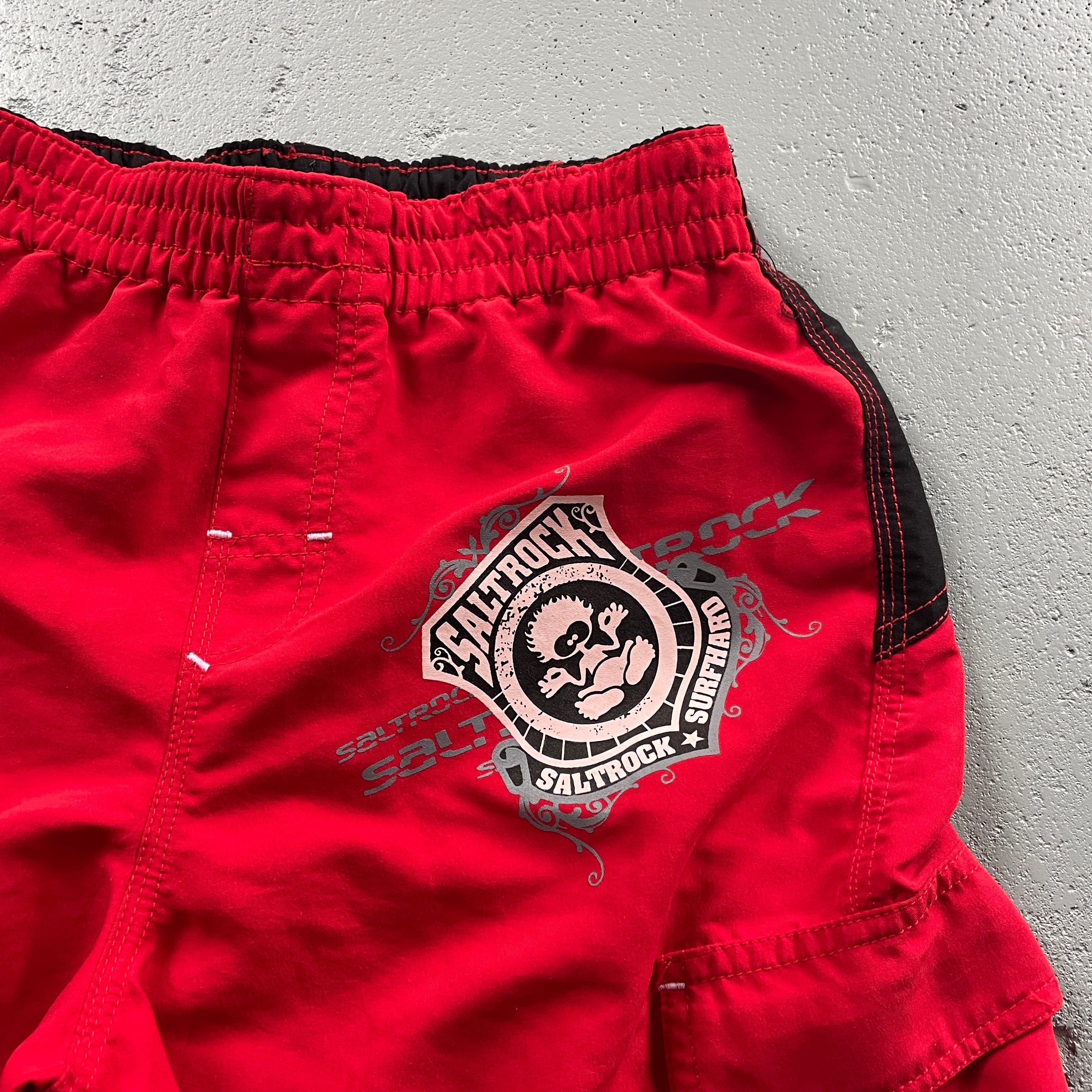 2000's Salt Rock Swim Shorts Red (28)