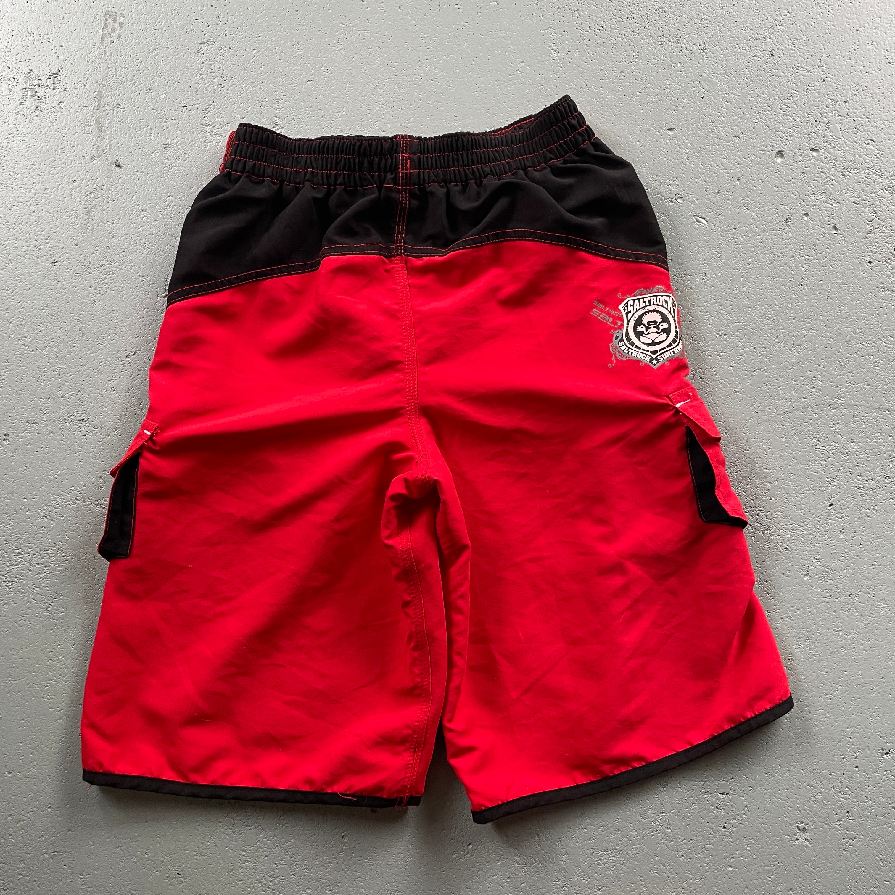 2000's Salt Rock Swim Shorts Red (28)