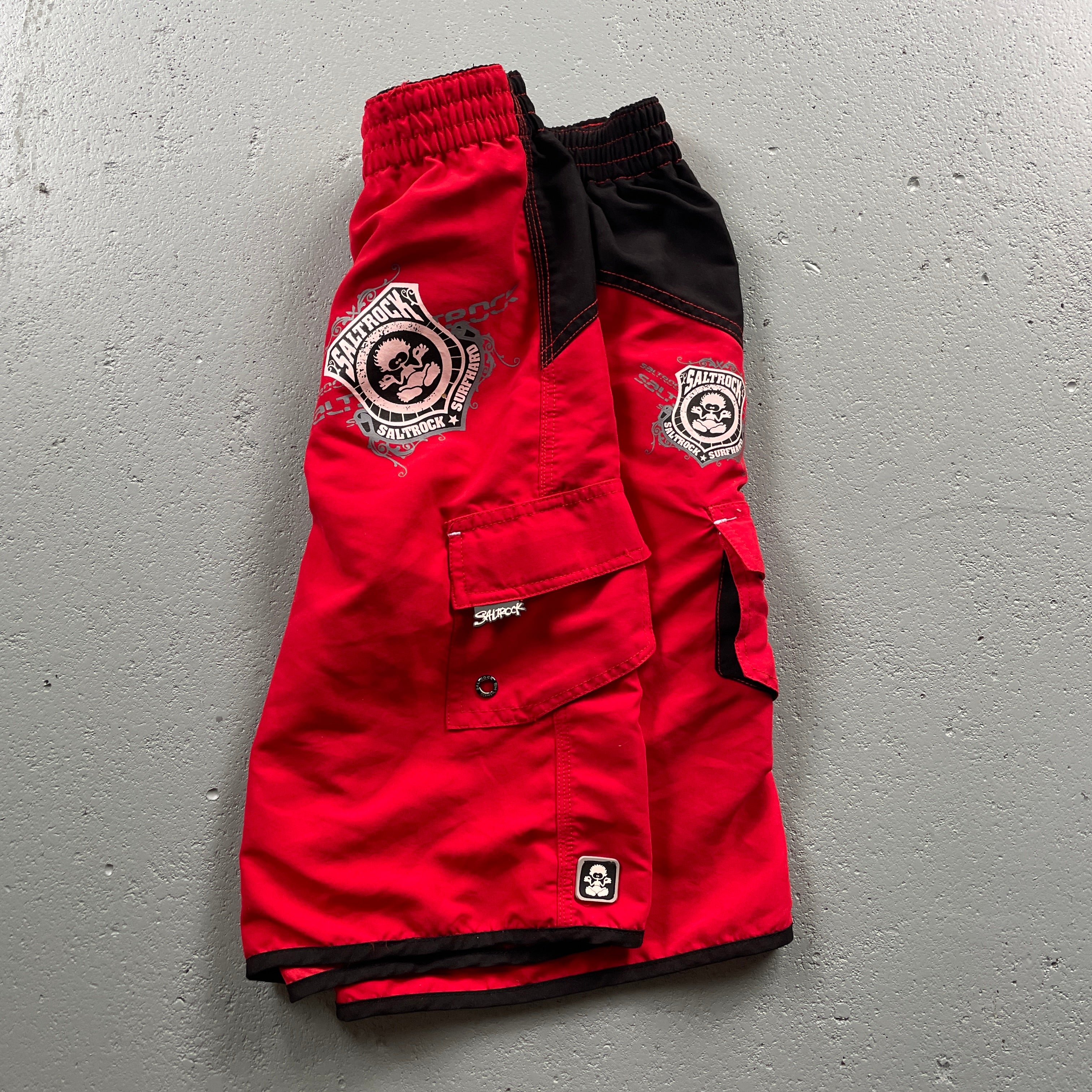 2000's Salt Rock Swim Shorts Red (28)