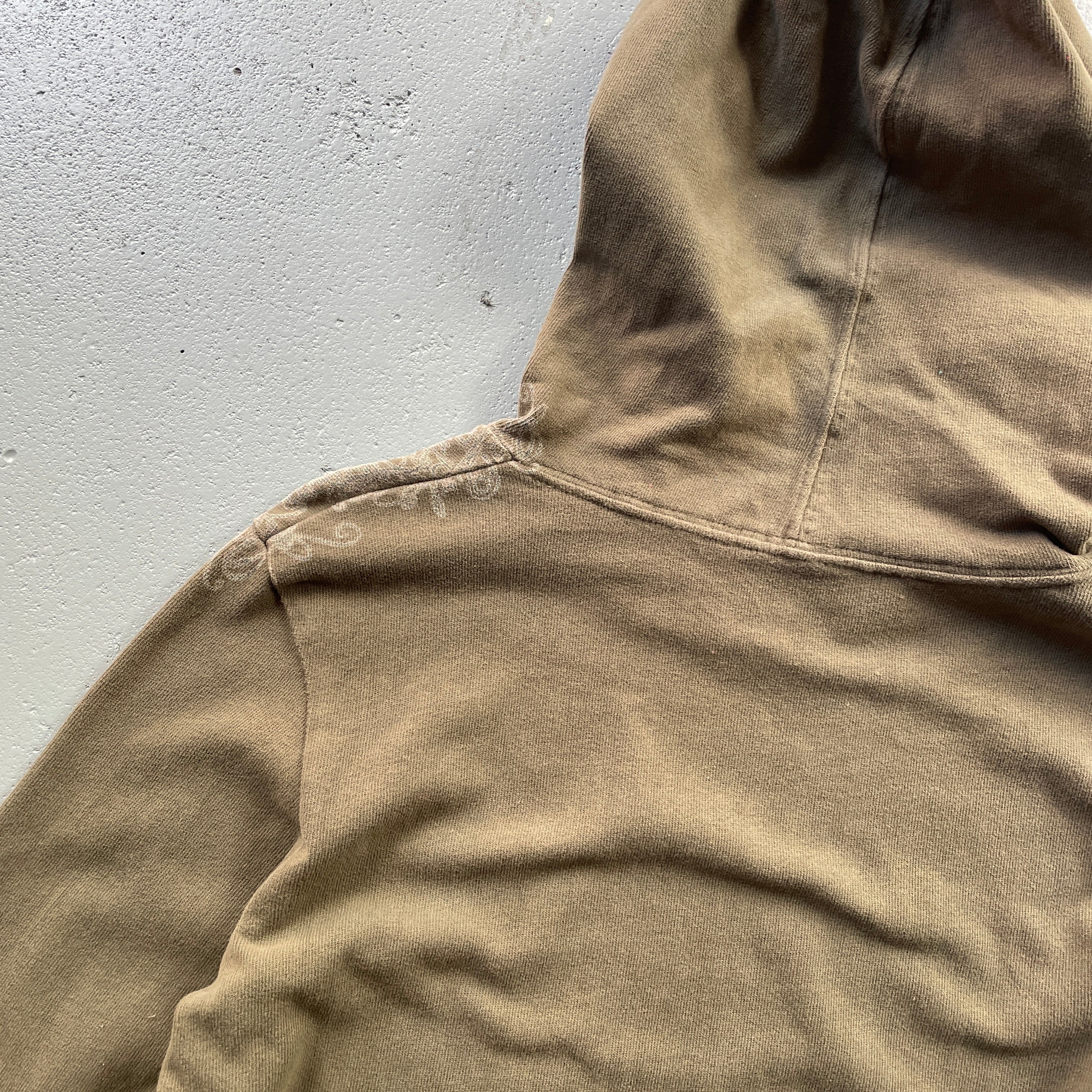 Y2K Rip Curl Hoodie Khaki (M)