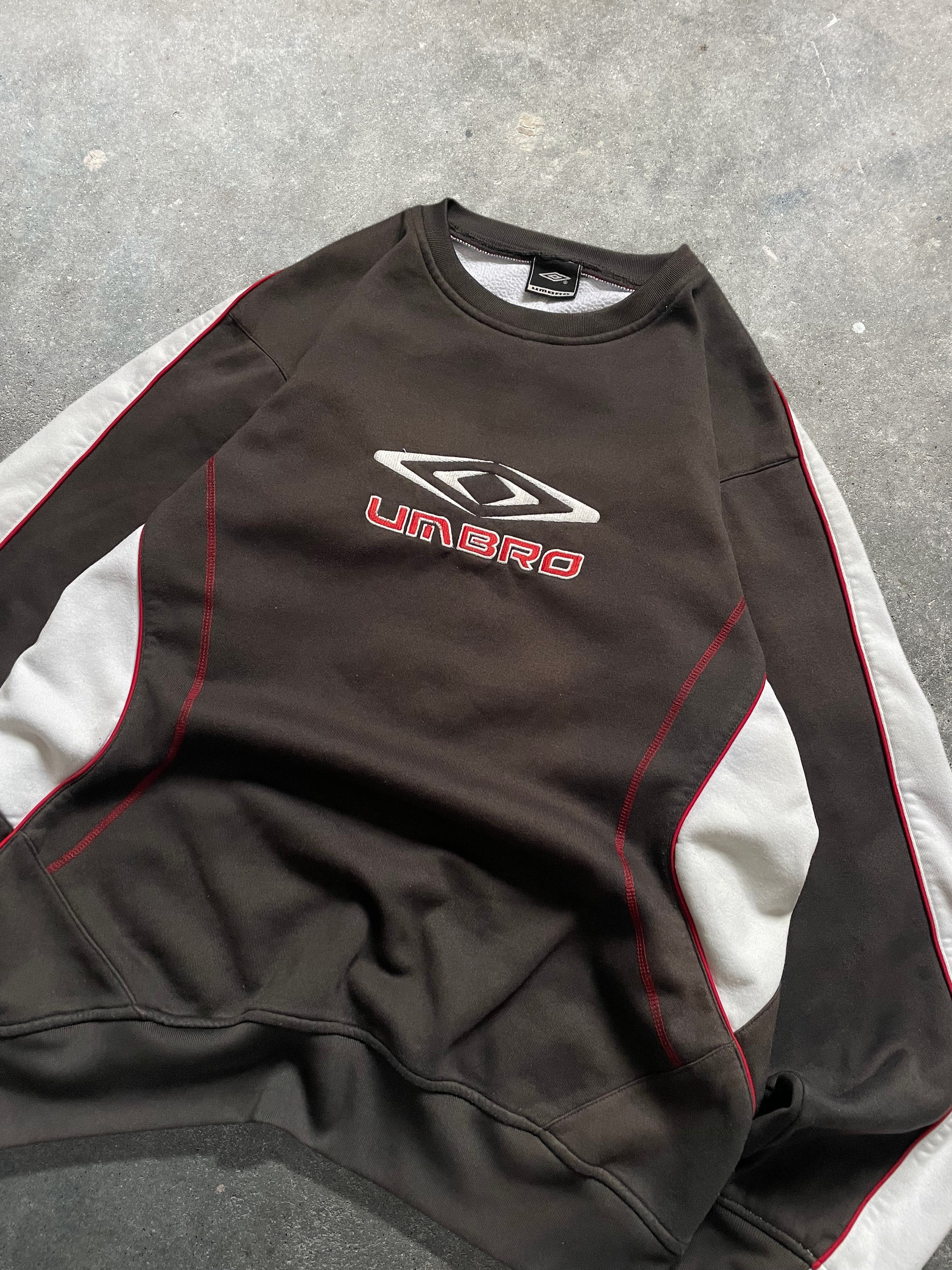 2000's Umbro Sweatshirt Brown (L)