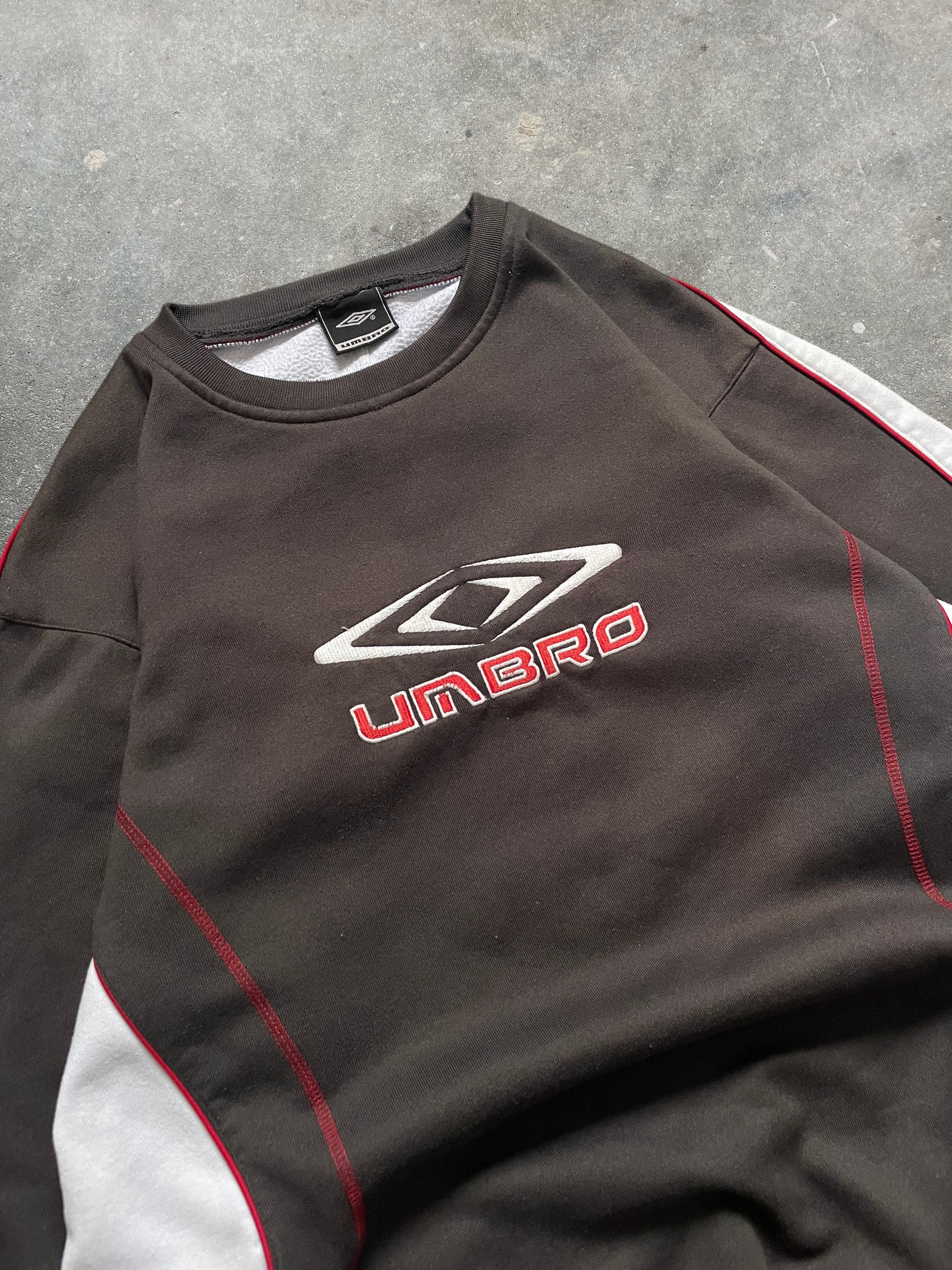2000's Umbro Sweatshirt Brown (L)