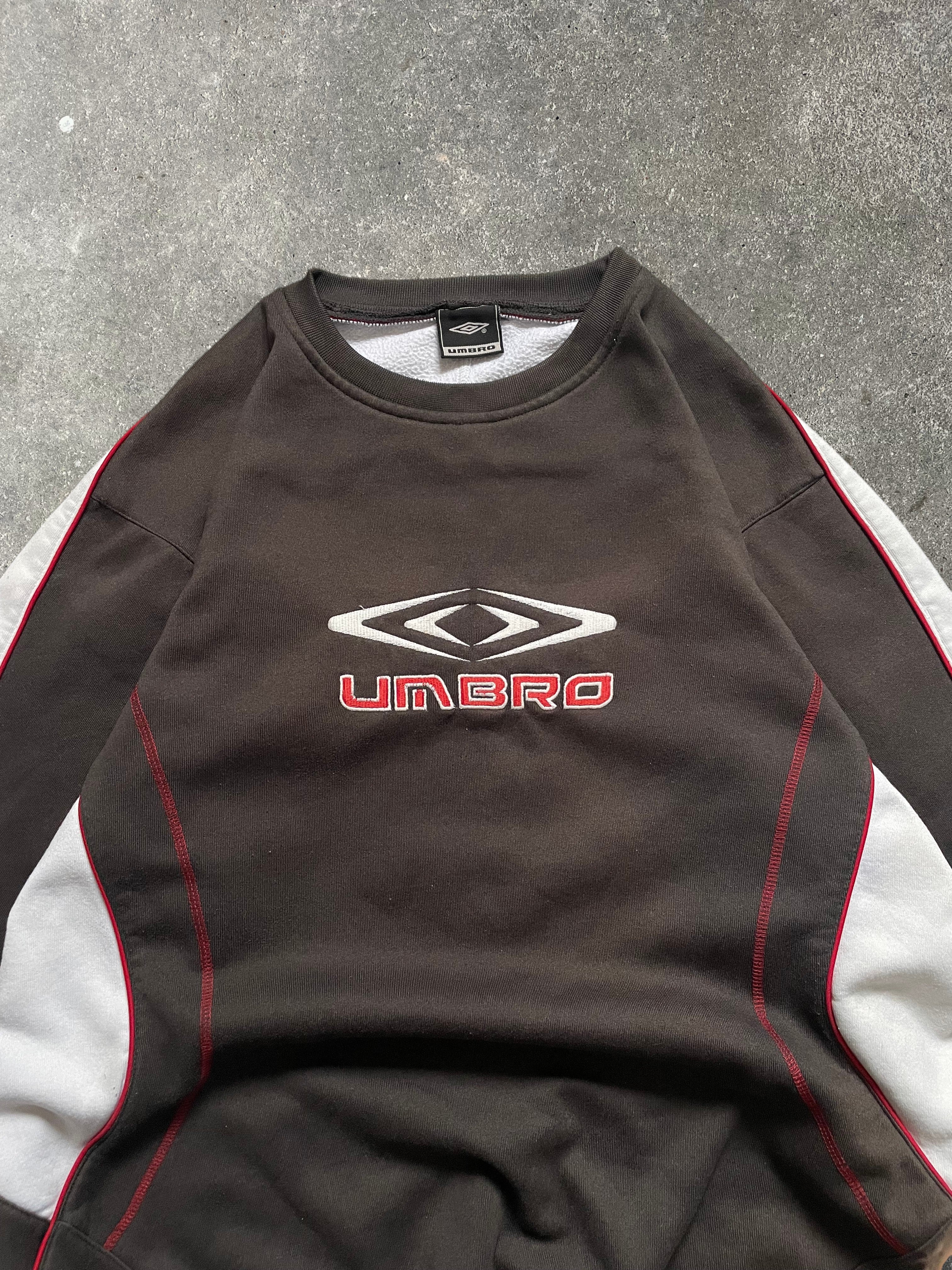 2000's Umbro Sweatshirt Brown (L)