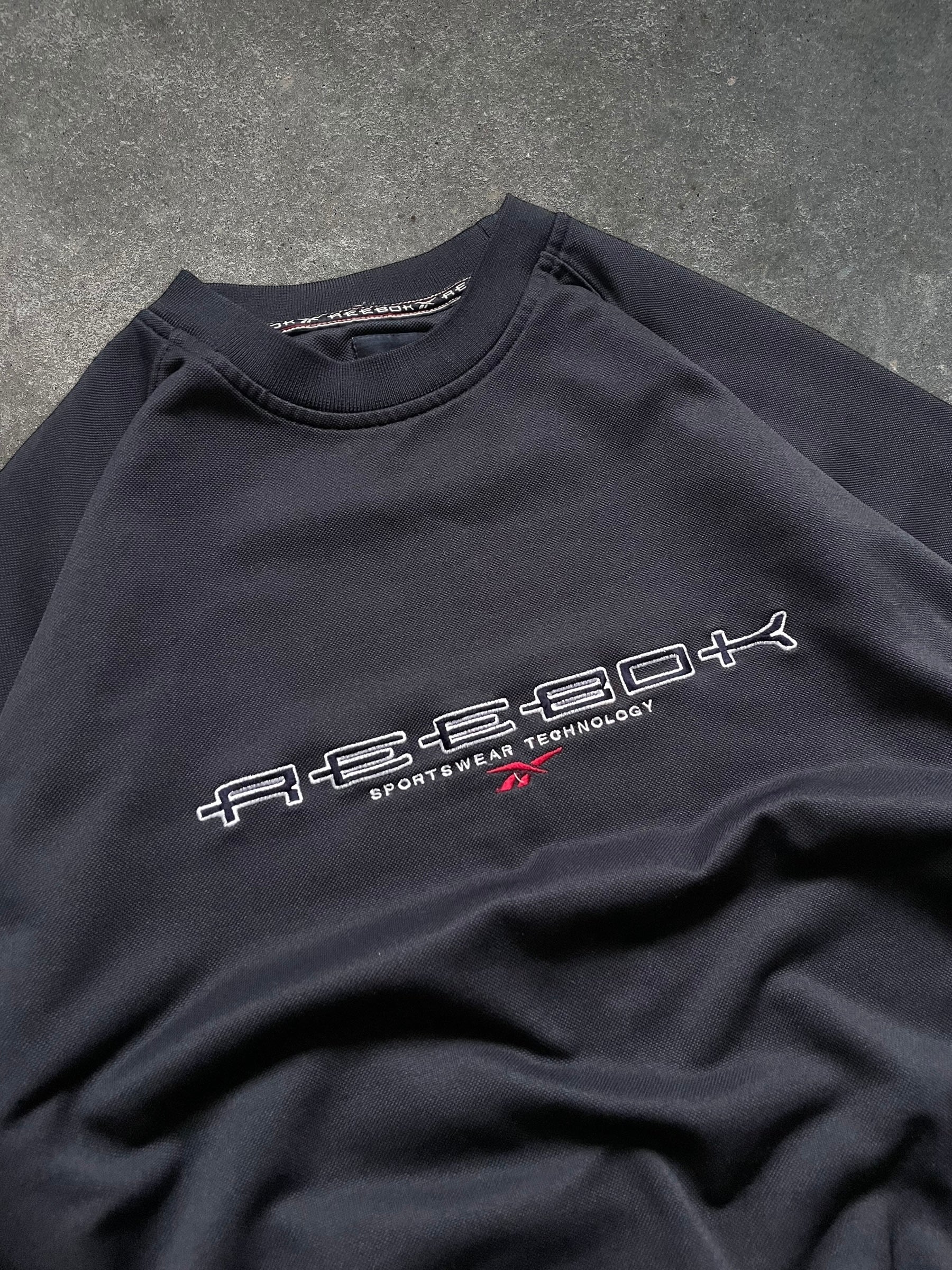 90's Reebok Technology Sweatshirt Navy (L)