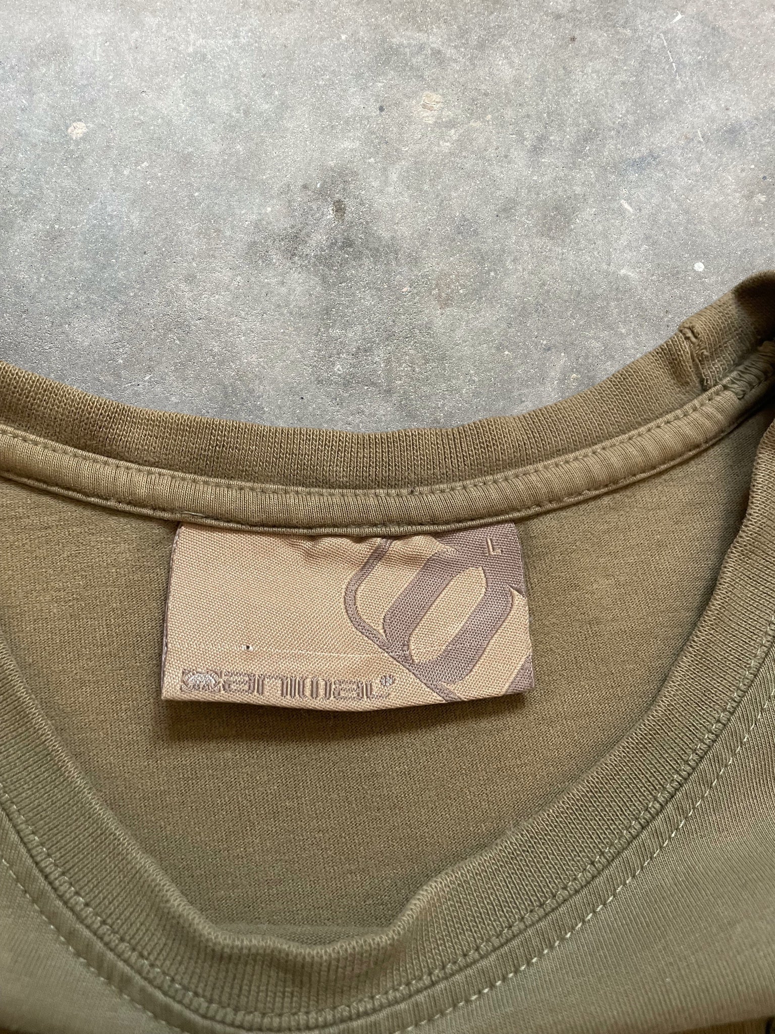 2000's Animal T-shirt Beige (L)
