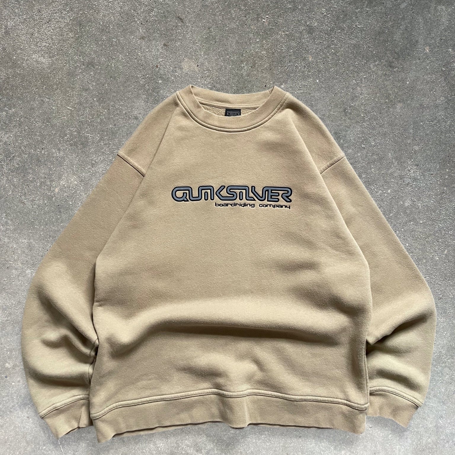 2000's Quiksilver Sweatshirt Beige (M)