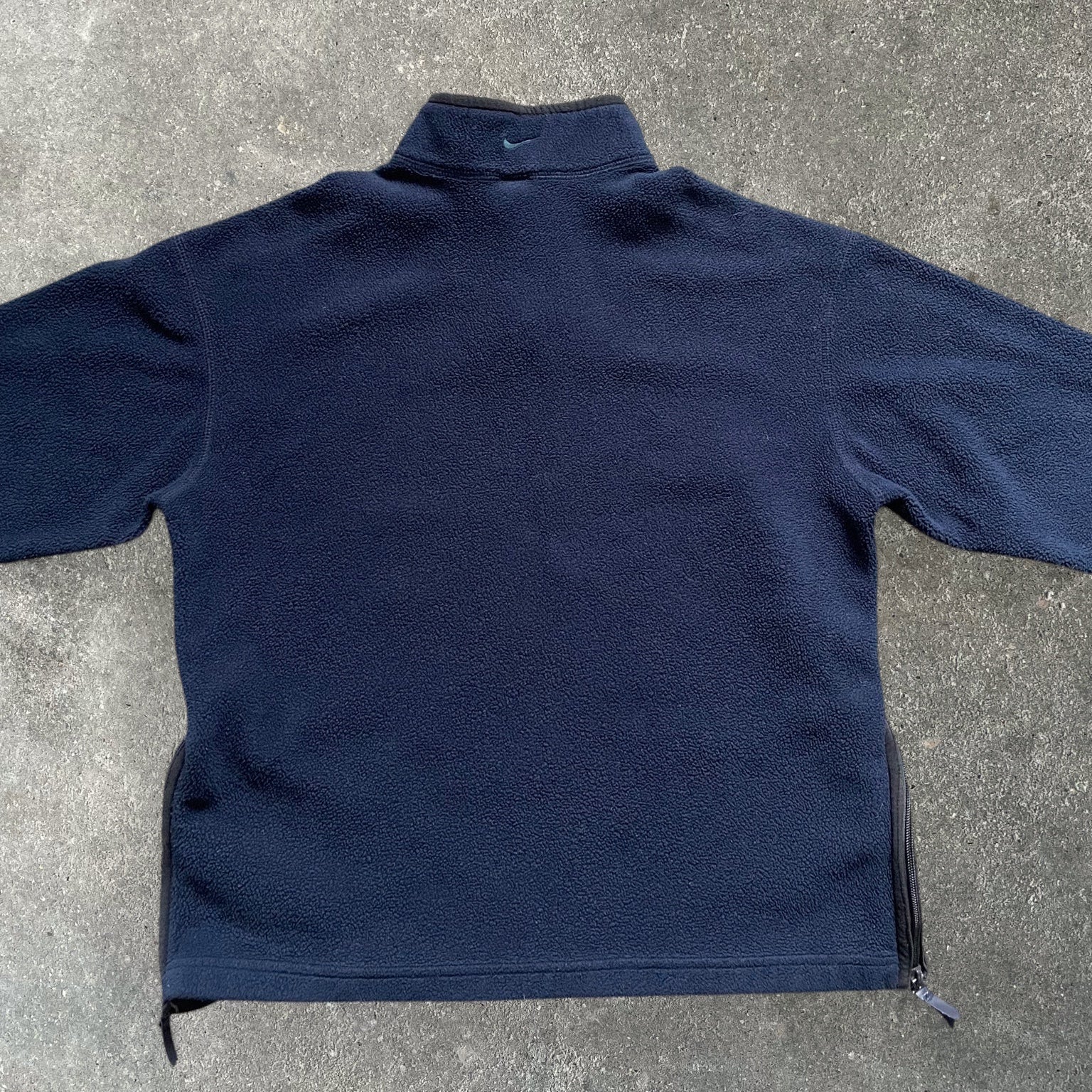 00's Nike 1/4 Zip Fleece Navy (S)