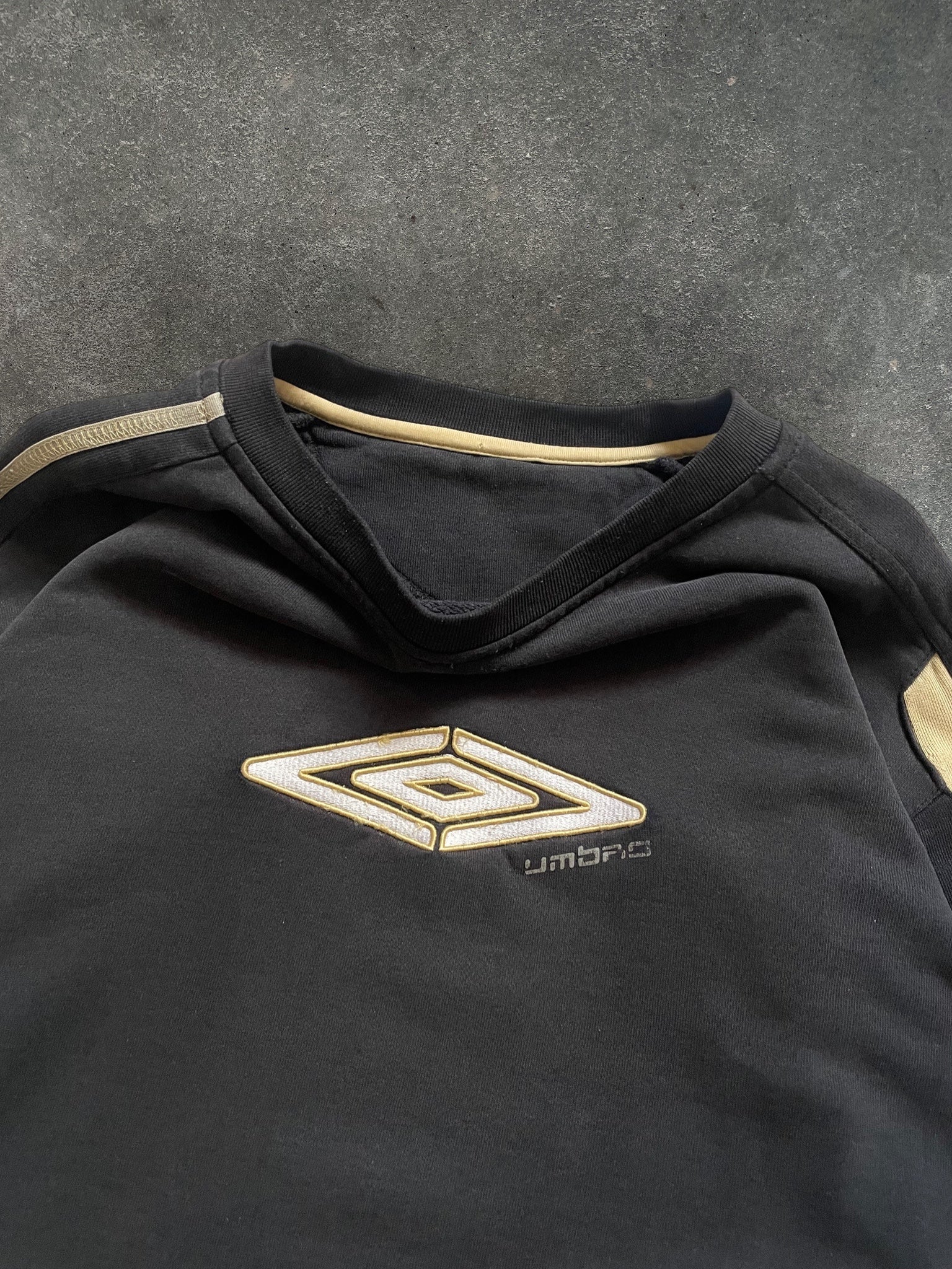 90's Umbro Sweatshirt Black (XL)