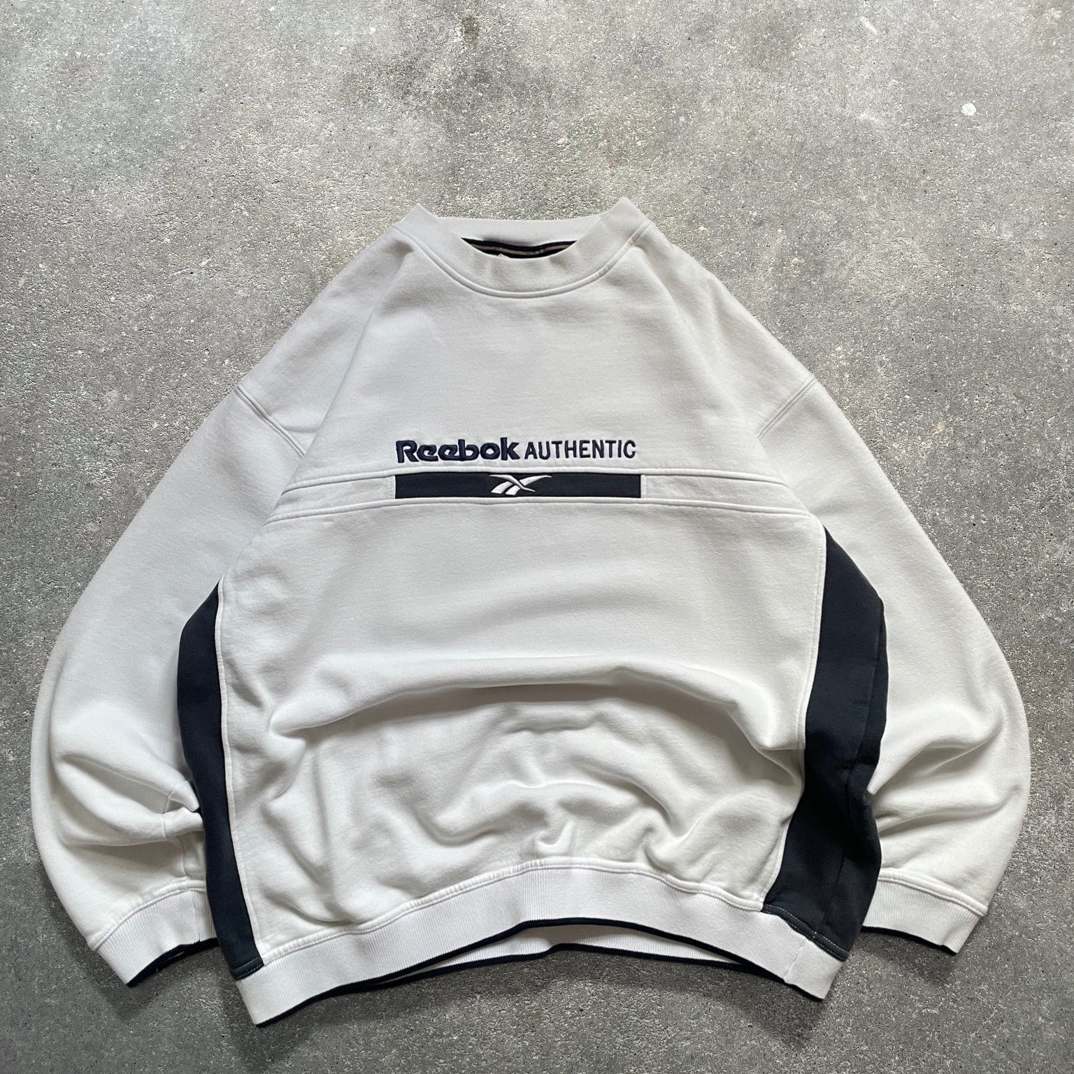 90's Reebok Sweatshirt White (L)