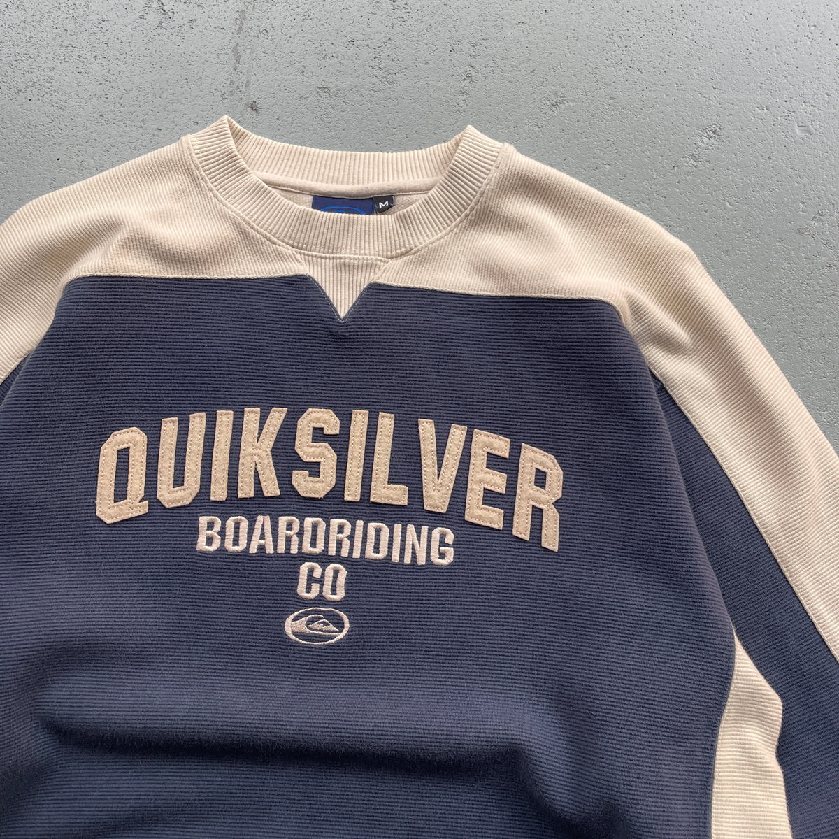 2000’s Quiksilver Waffle Sweatshirt (S)