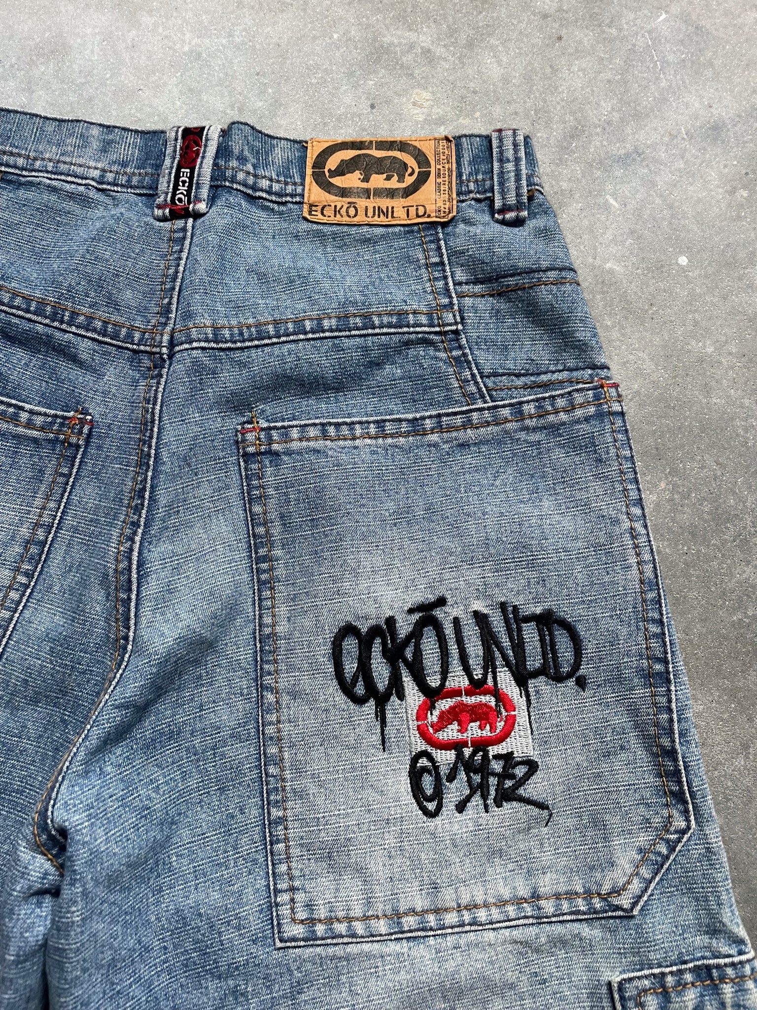 2000's Ecko Unltd Denim Jorts (27)