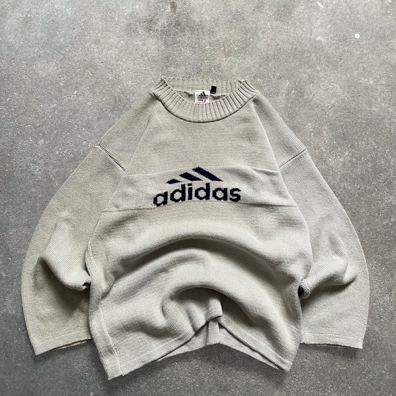 90's Adidas Knit Jumper (S/M)