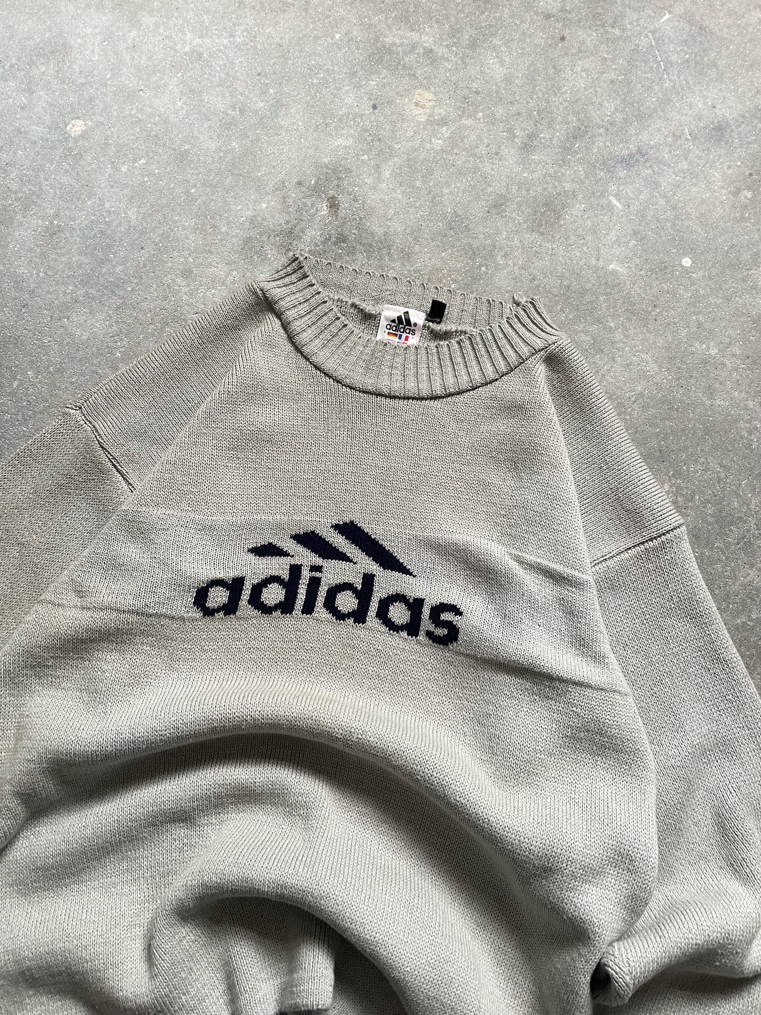 90's Adidas Knit Jumper (S/M)
