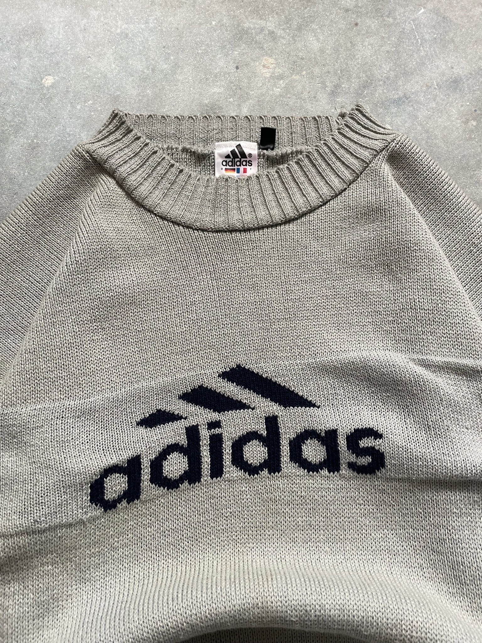 90's Adidas Knit Jumper (S/M)