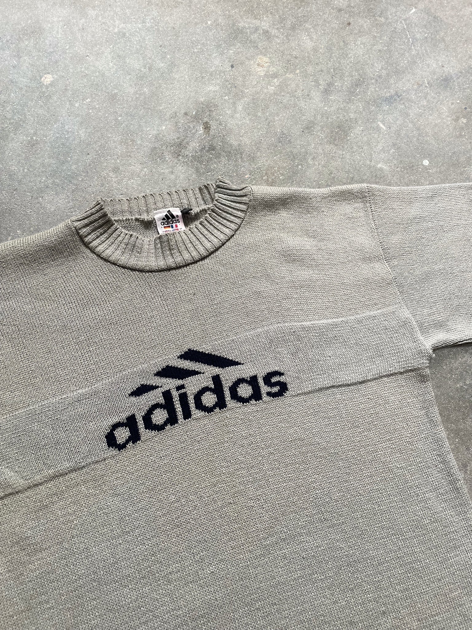 90's Adidas Knit Jumper (S/M)