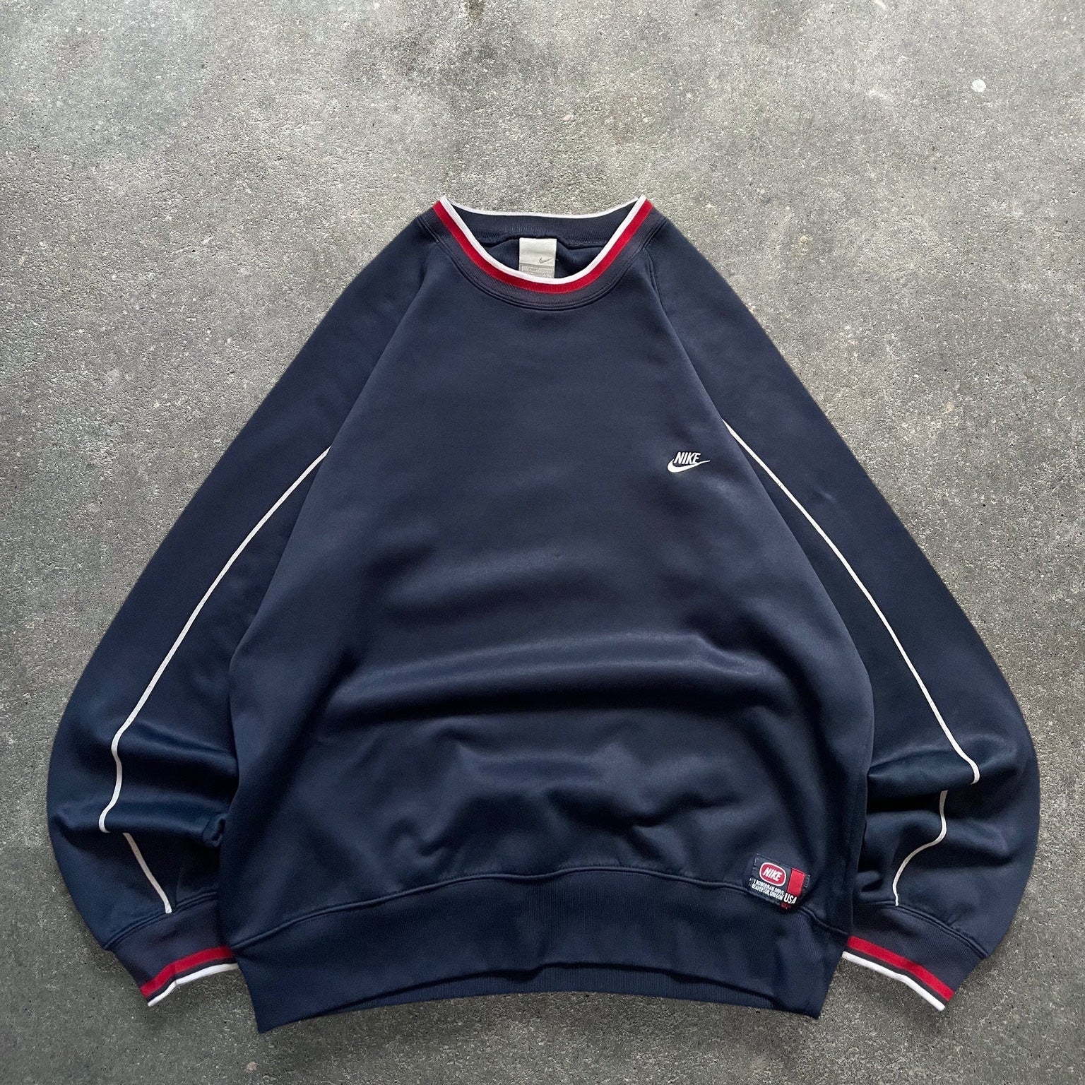 2000's Nike Sweatshirt Navy (L)