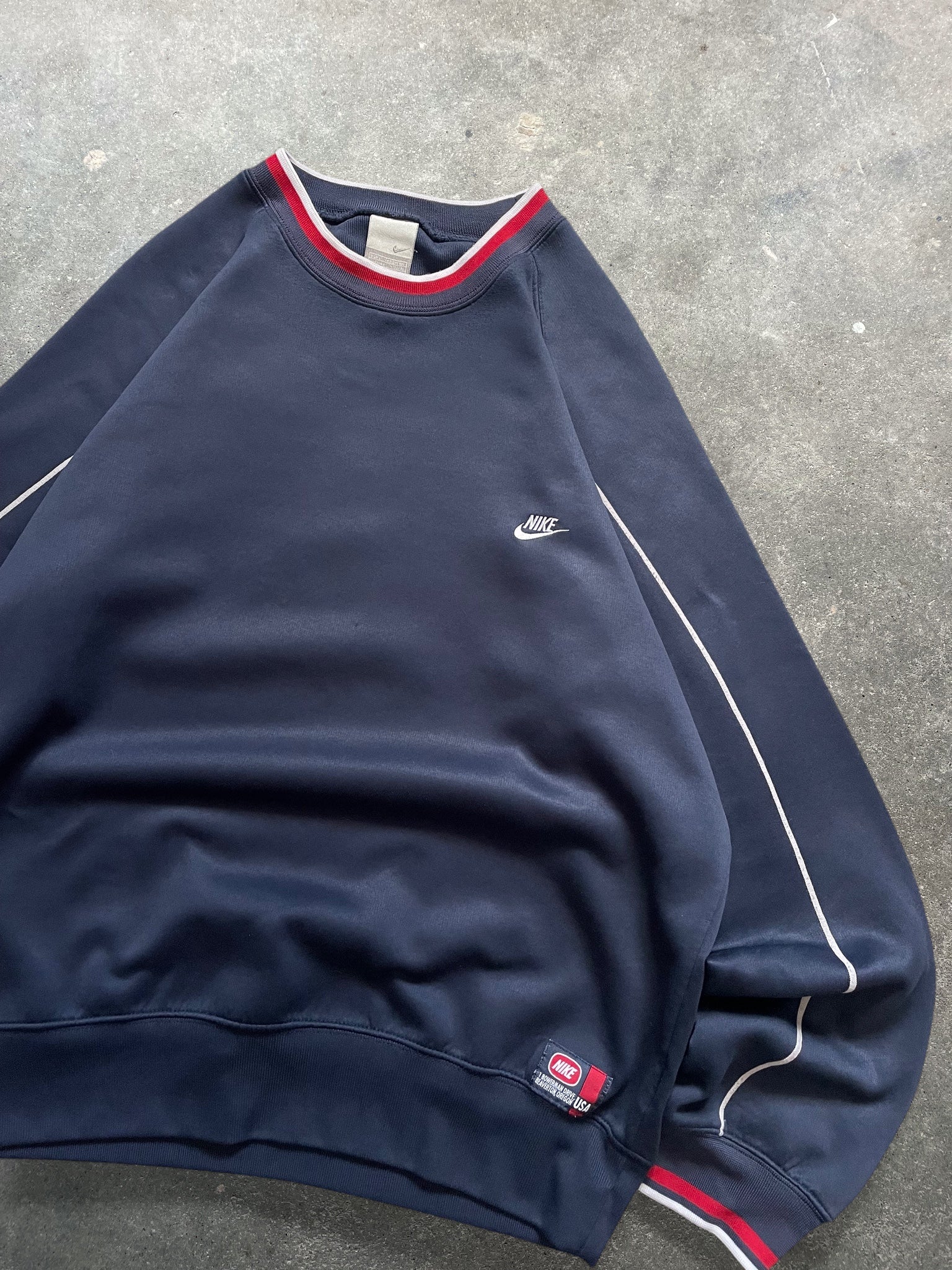 2000's Nike Sweatshirt Navy (L)
