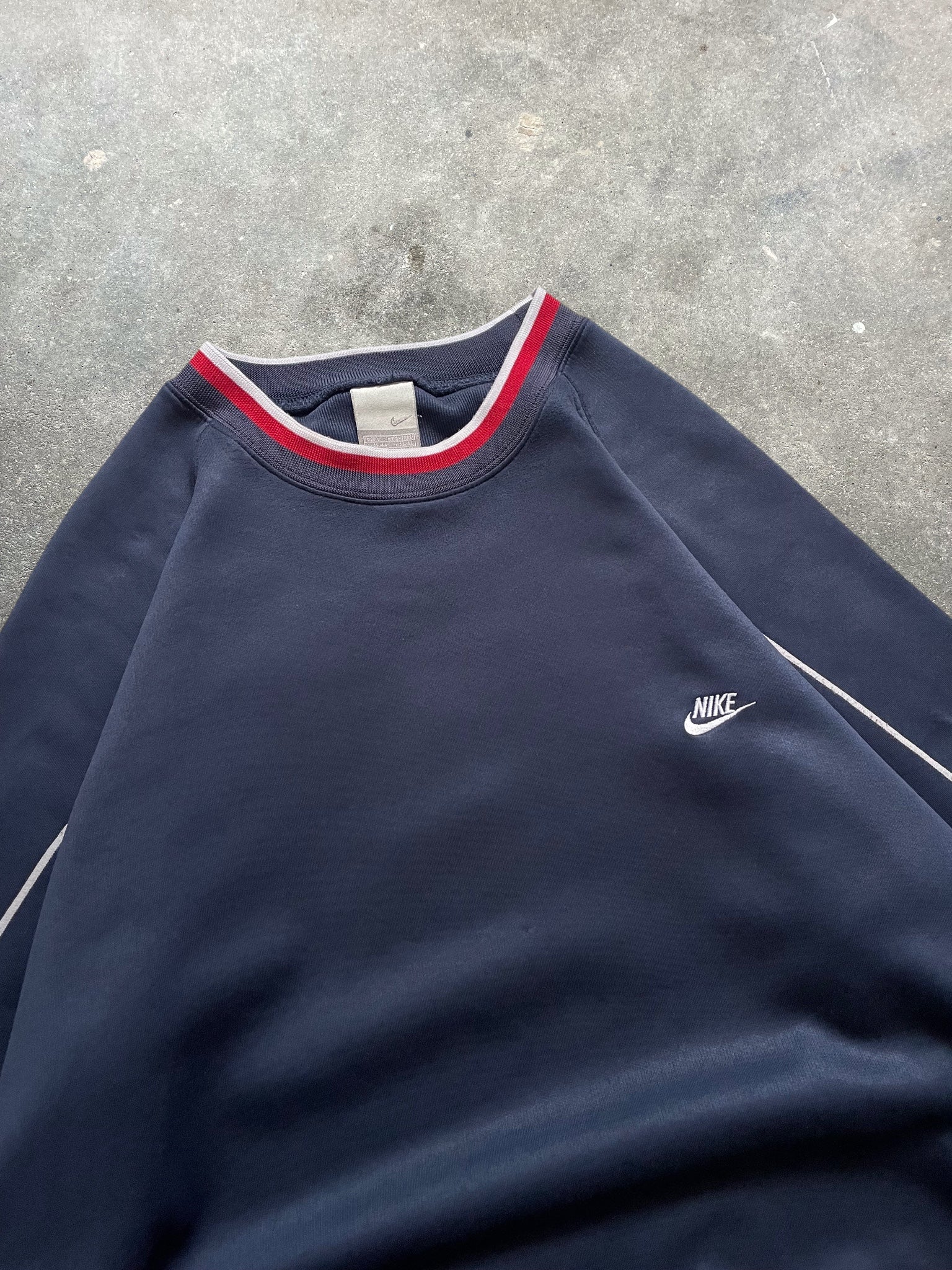 2000's Nike Sweatshirt Navy (L)