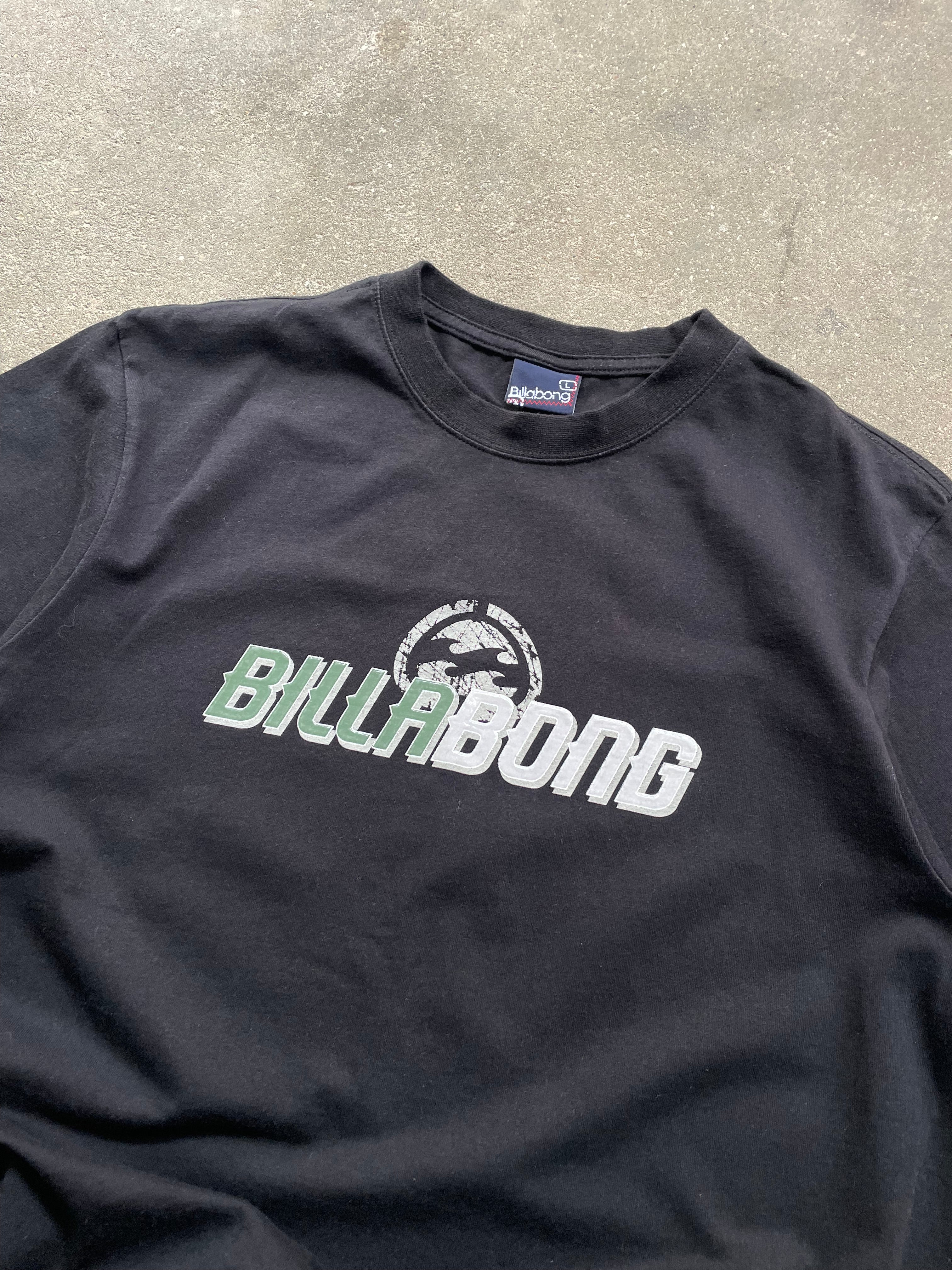 2000's Billabong Graphic Tee Black (L)