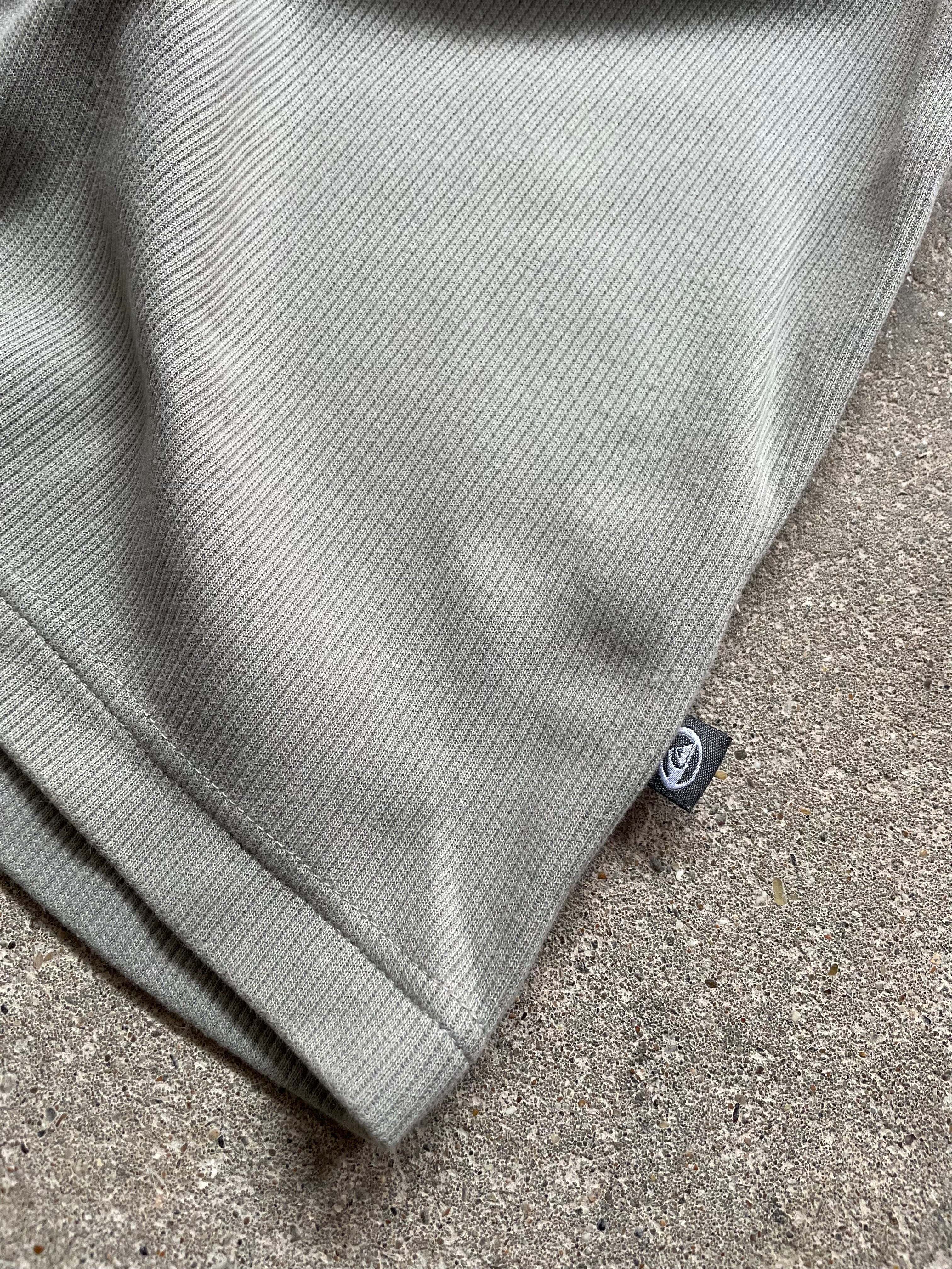 2000's Quiksilver V-Neck Sweatshirt Grey (L)